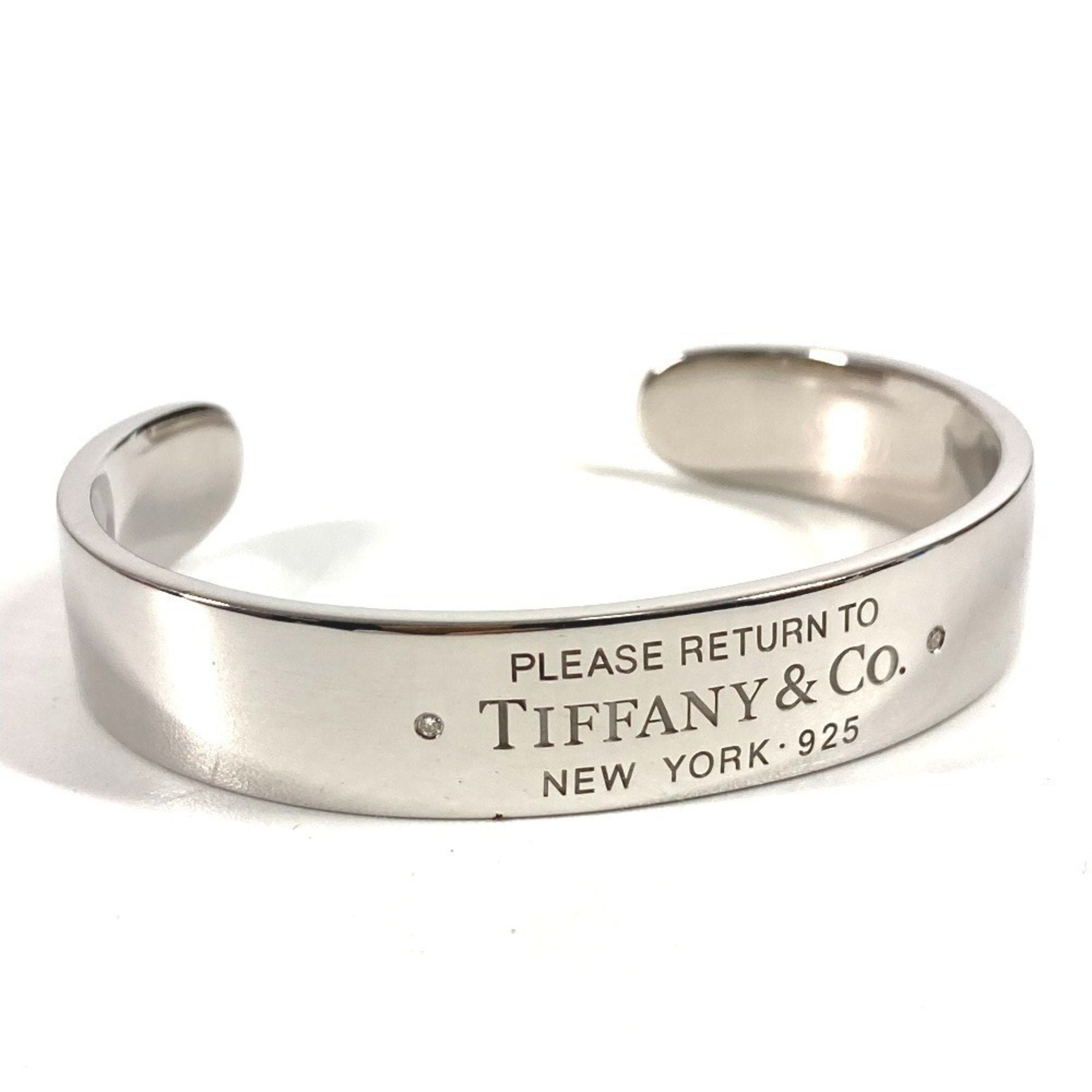 Return To Bracelet Sterling Silver with Diamond