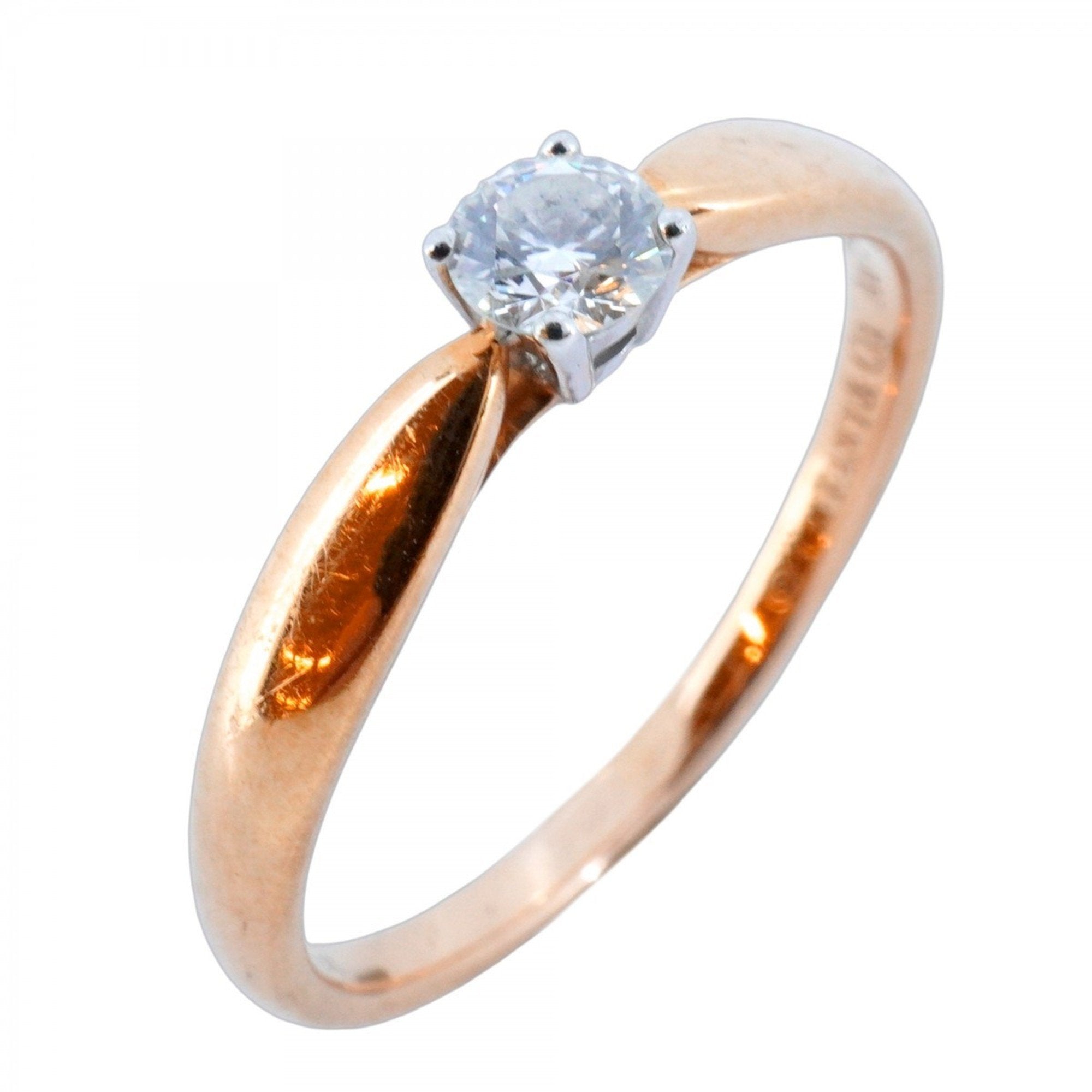 Harmony Ring 18K Rose Gold and Platinum with Diamonds