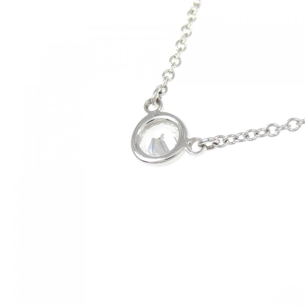 Elsa Peretti Diamonds By The Yard Pendant Necklace Platinum and Diamond 0.20-0.29CT
