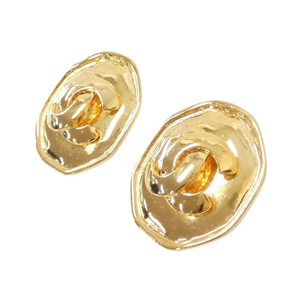Clip-On Earrings Clip-On Gold-Tone Metal