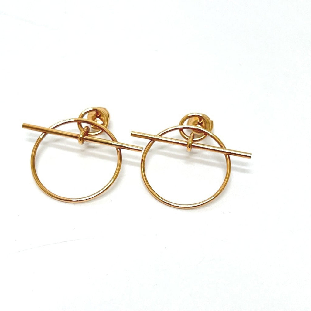 Earrings 18K Rose Gold
