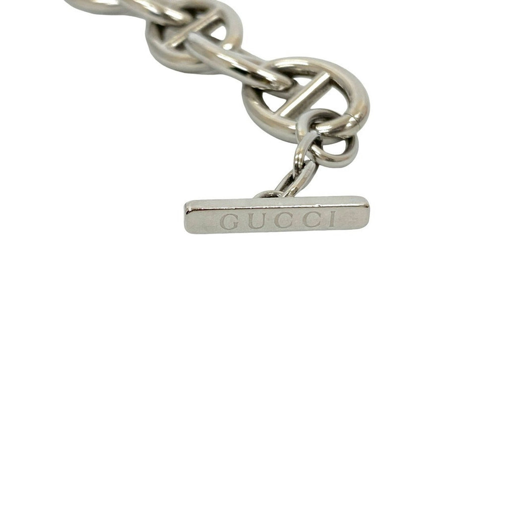 Anchor Chain Bracelet Metal Silver