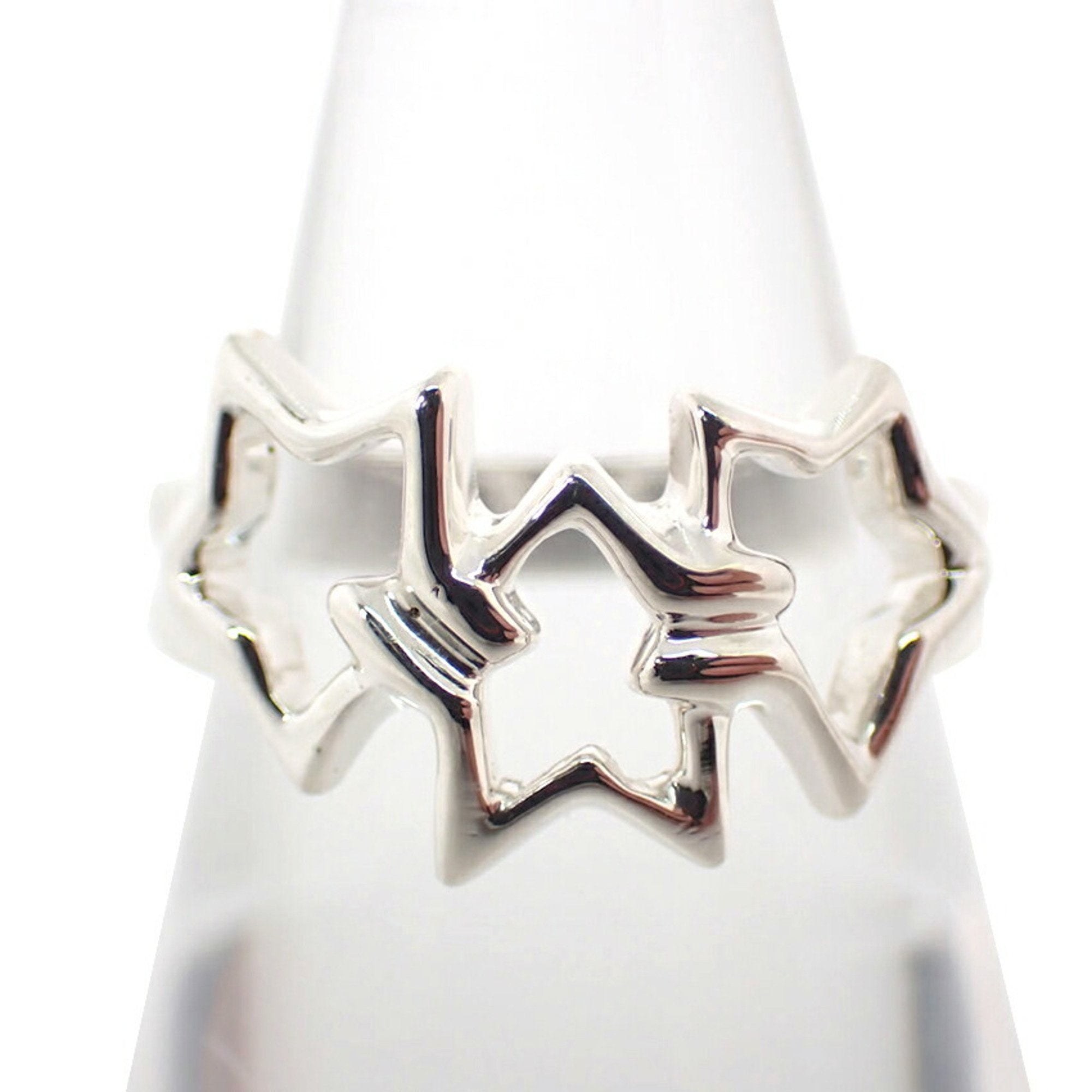 Triple Star Ring Sterling Silver
