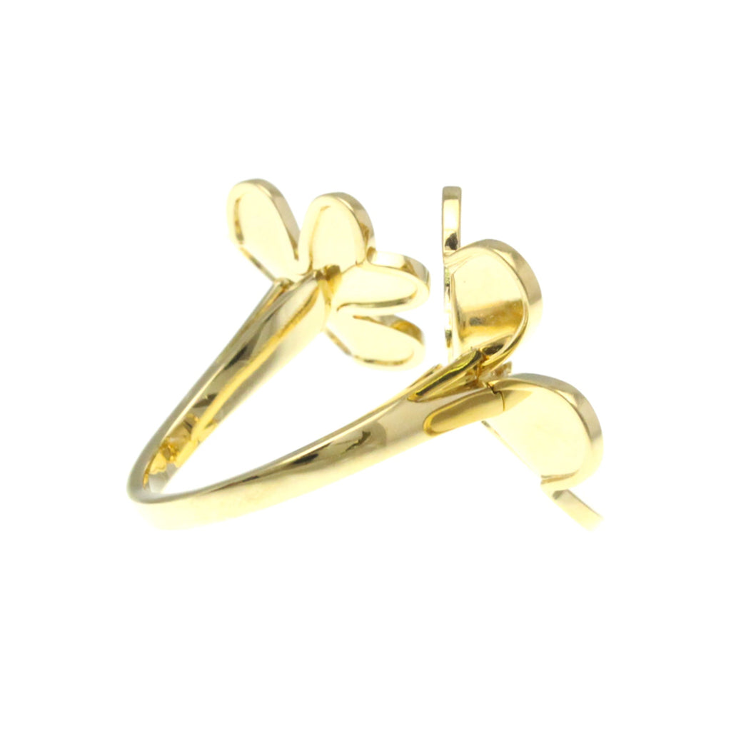 Band Ring 18K Yellow Gold with Diamond