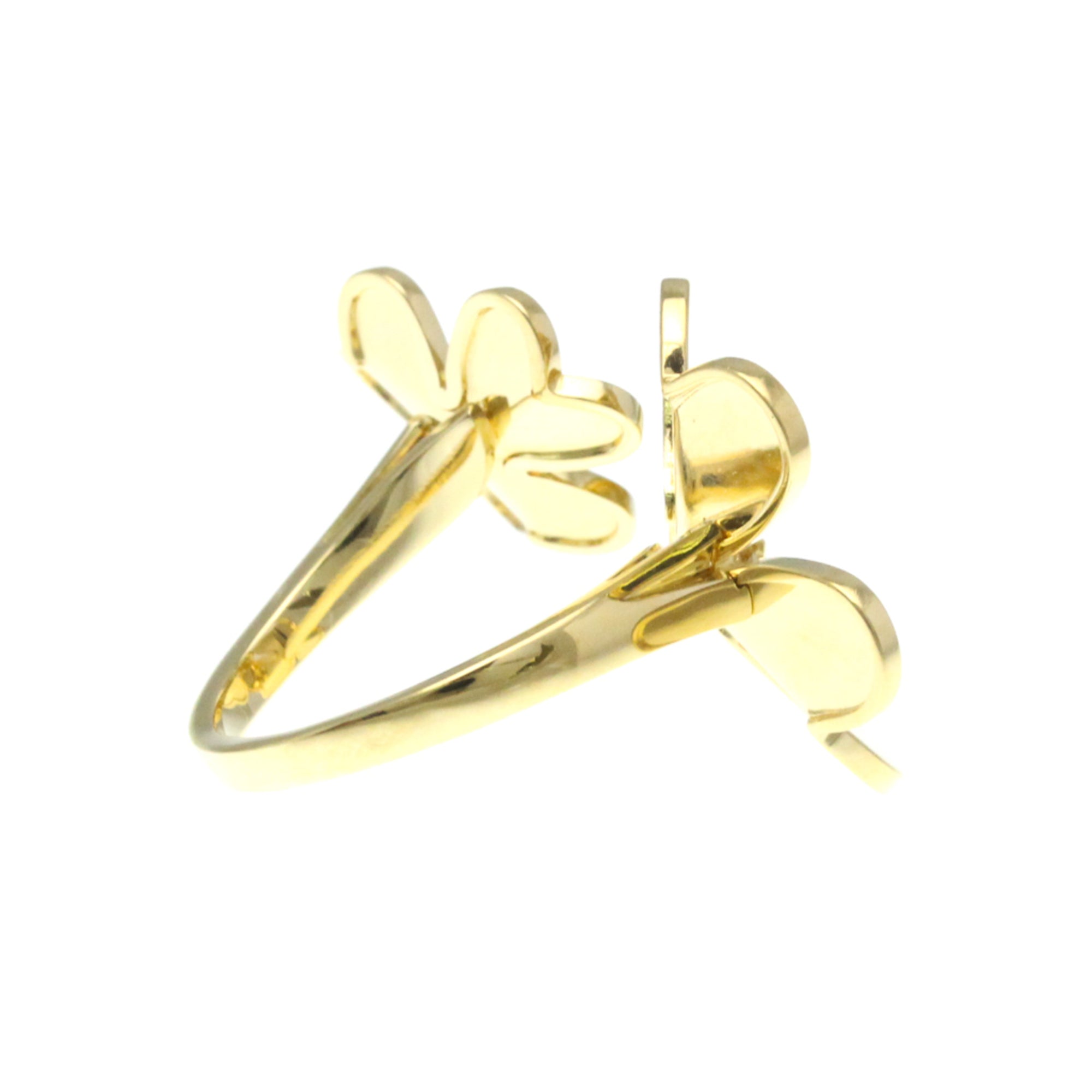 Band Ring 18K Yellow Gold with Diamond