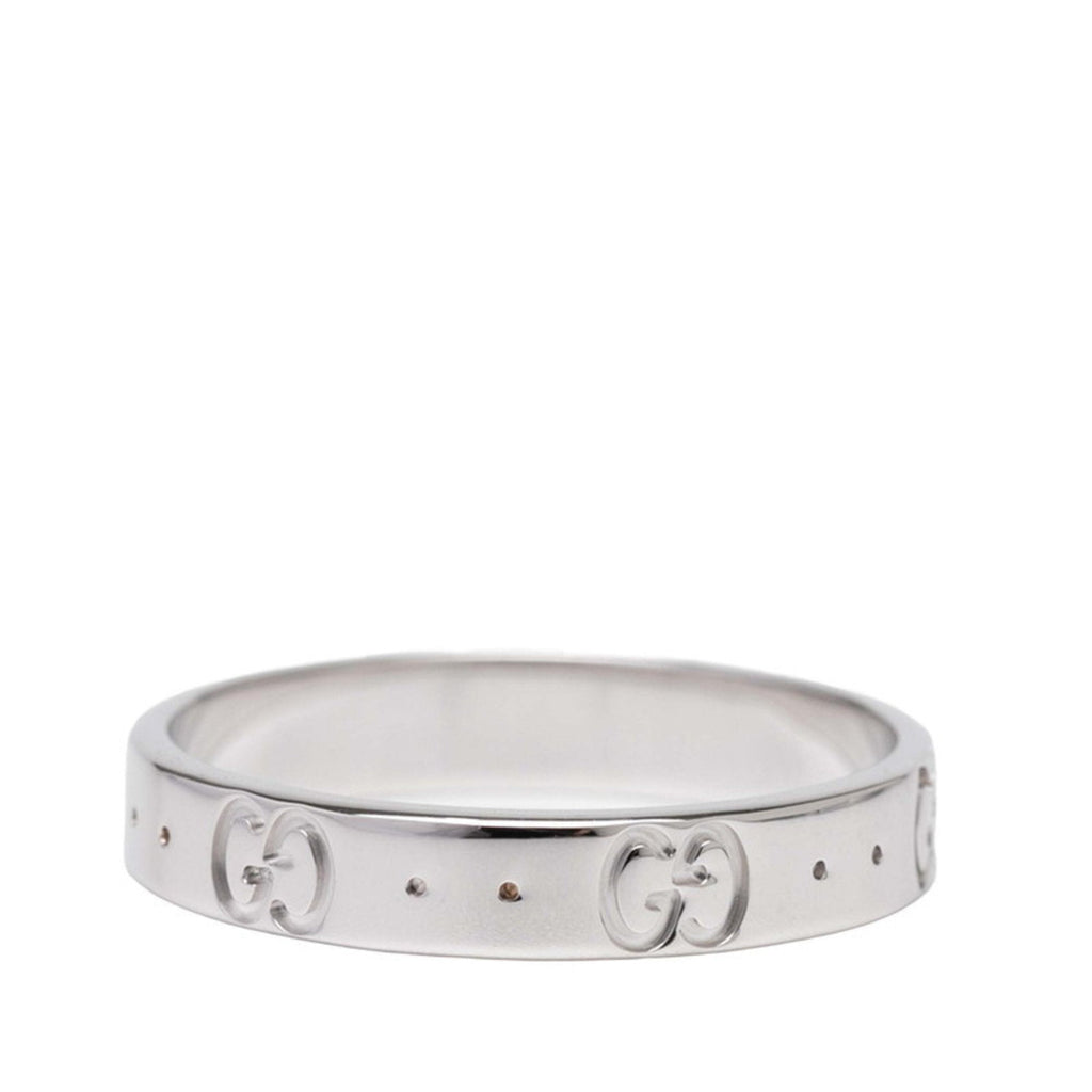 Band Ring 18K White Gold