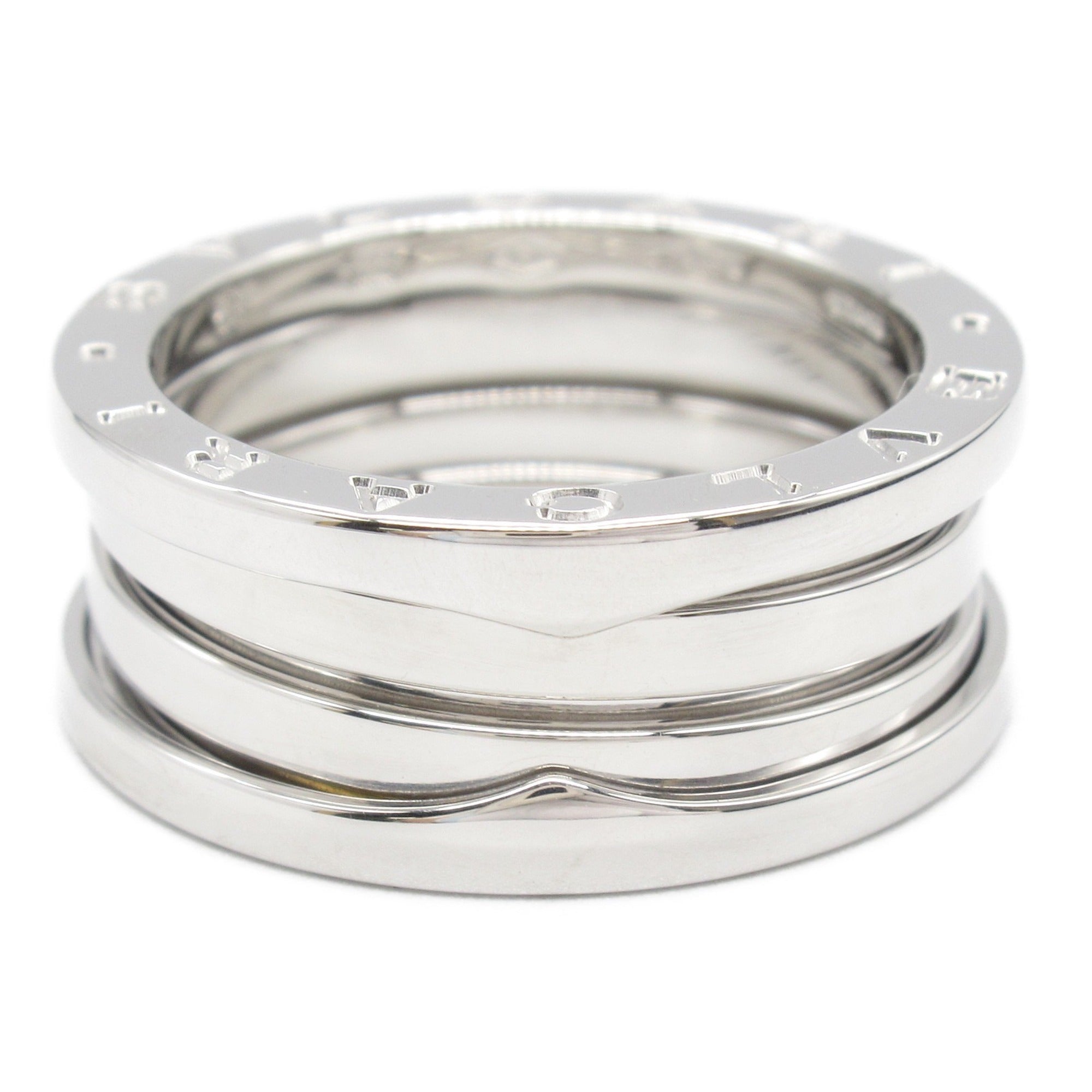 B.Zero1 Ring 18K White Gold and Sterling Silver