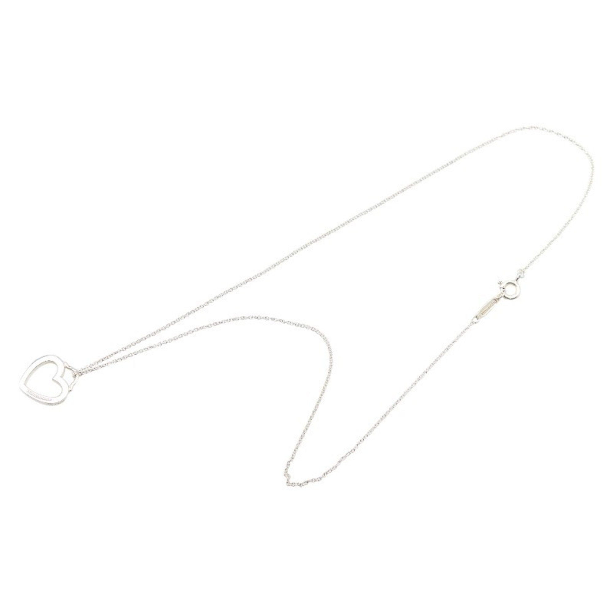 Sentimental Heart Pendant Necklace Sterling Silver