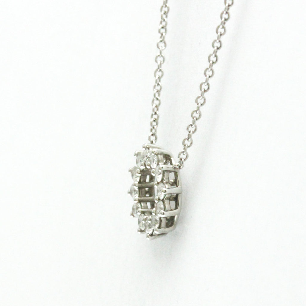 Pendant Necklace Platinum Mini with Diamond