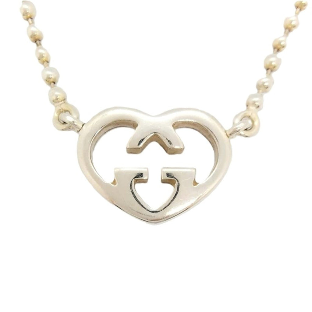 Love Brit Interlocking G Pendant Necklace Sterling Silver