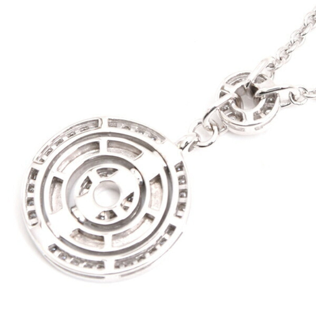 Pendant Necklace 18K White Gold with Diamond
