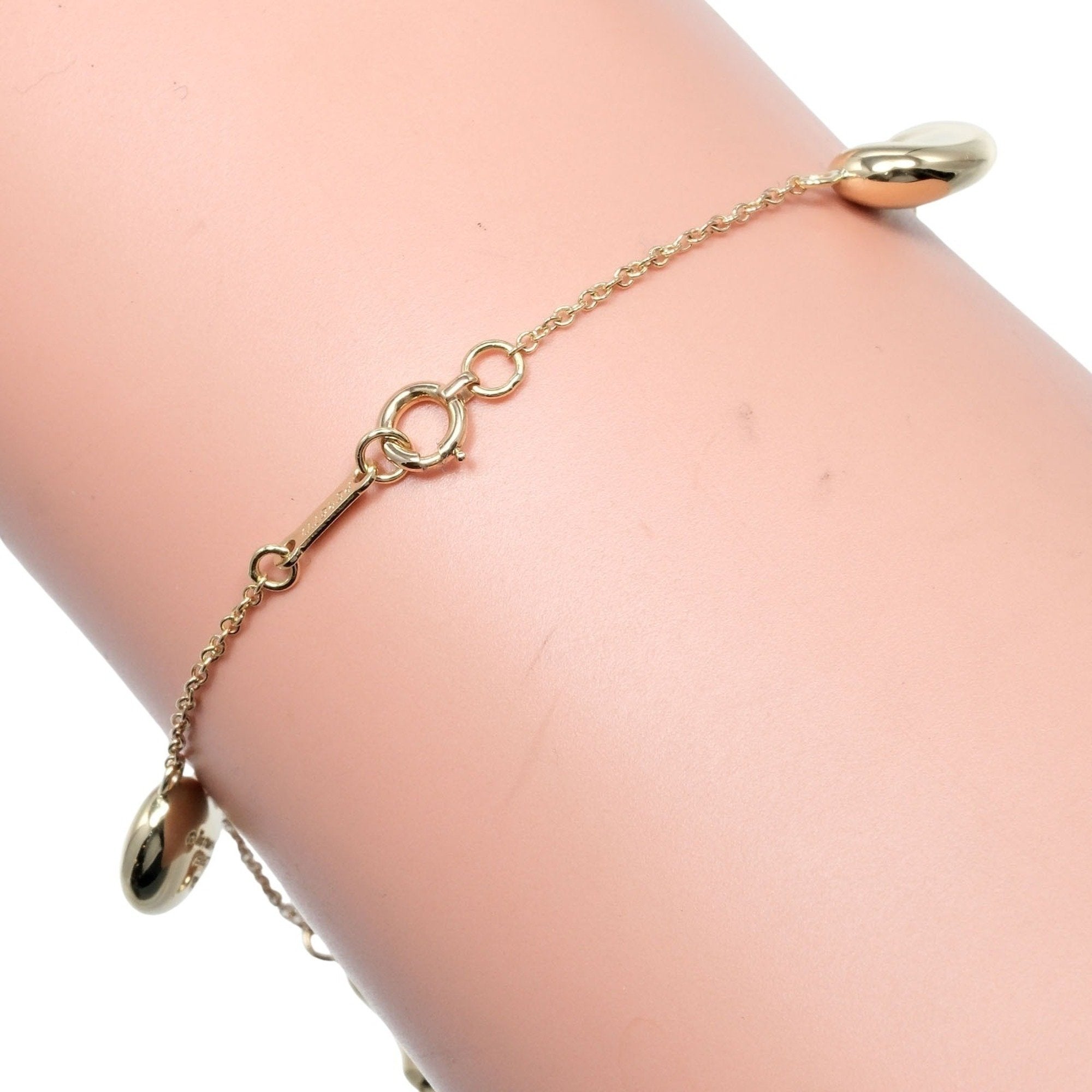 Bean Bracelet 18K Yellow Gold