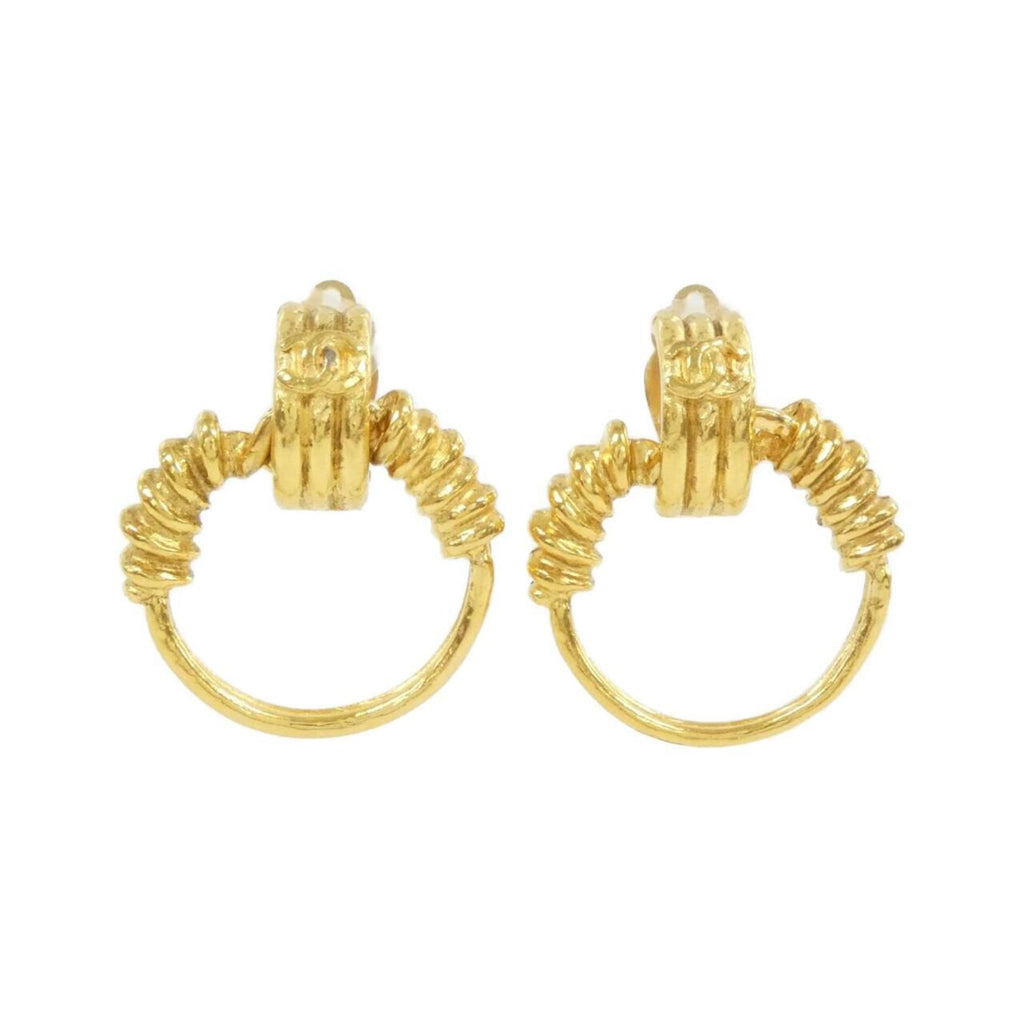 Earrings Gold-Tone Metal