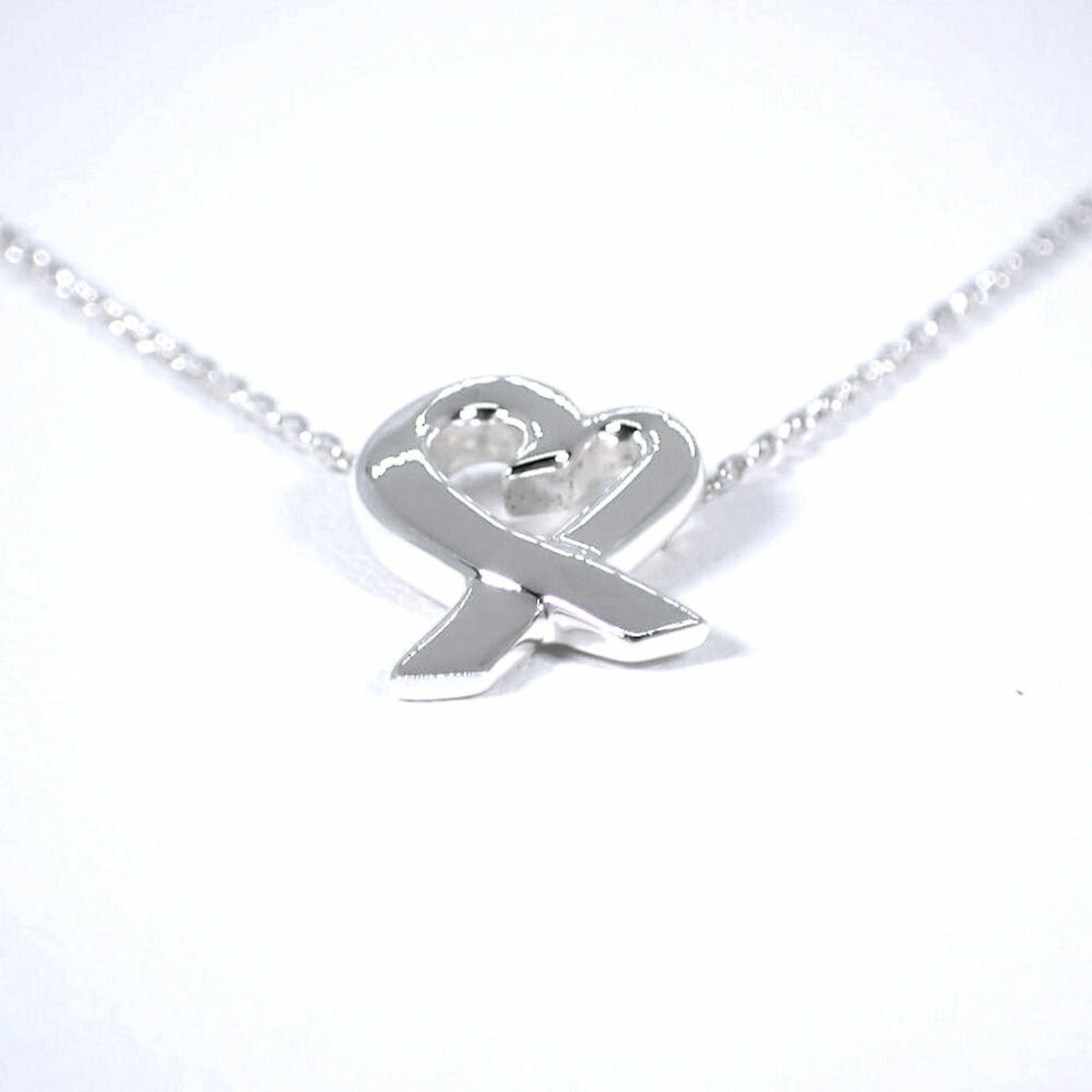 Loving Heart Pendant Necklace Sterling Silver