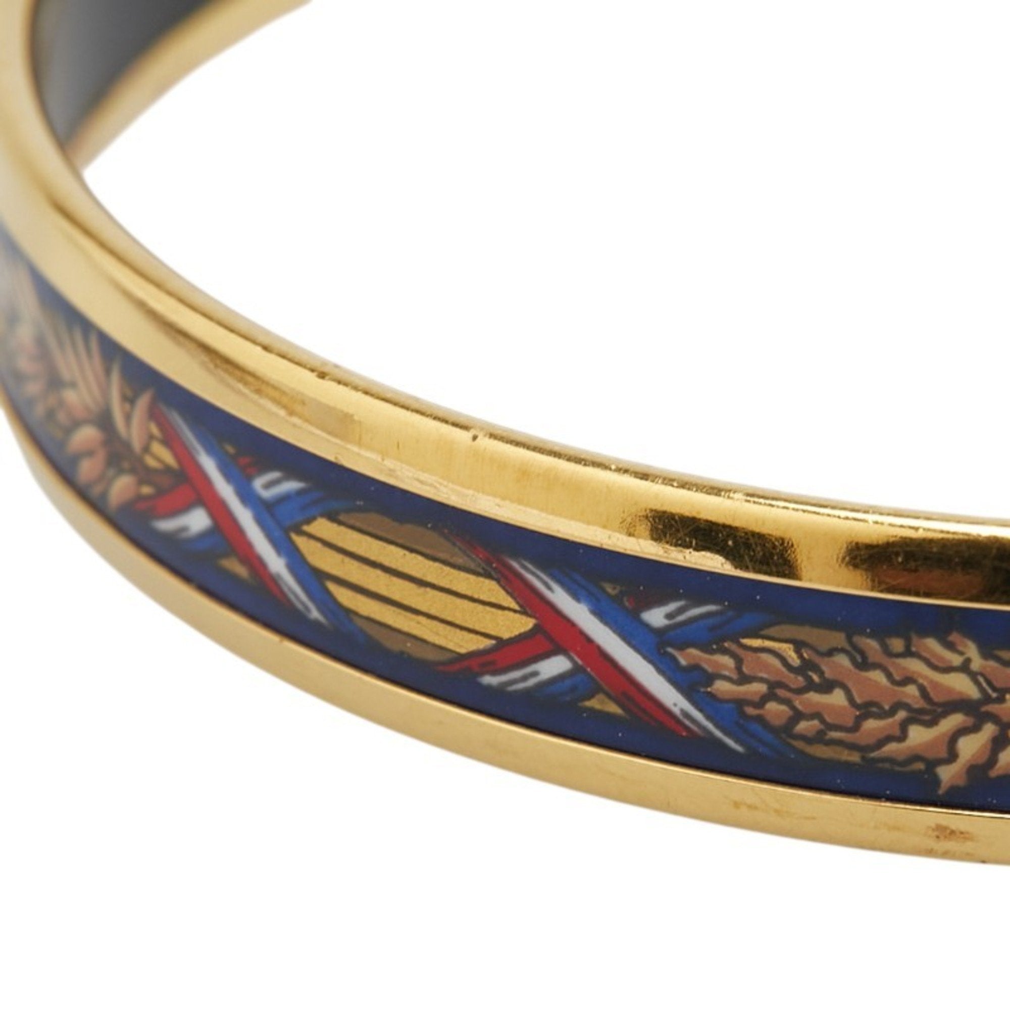 Enamel Cloisonne Bracelet Gold Mini