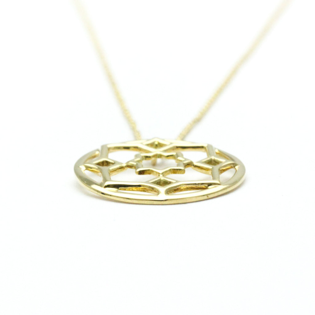 Marrakech Pendant Necklace 18K Yellow Gold