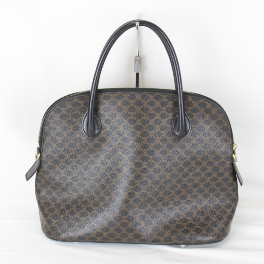 Vintage Duffle Bag Macadam Coated Canvas Large