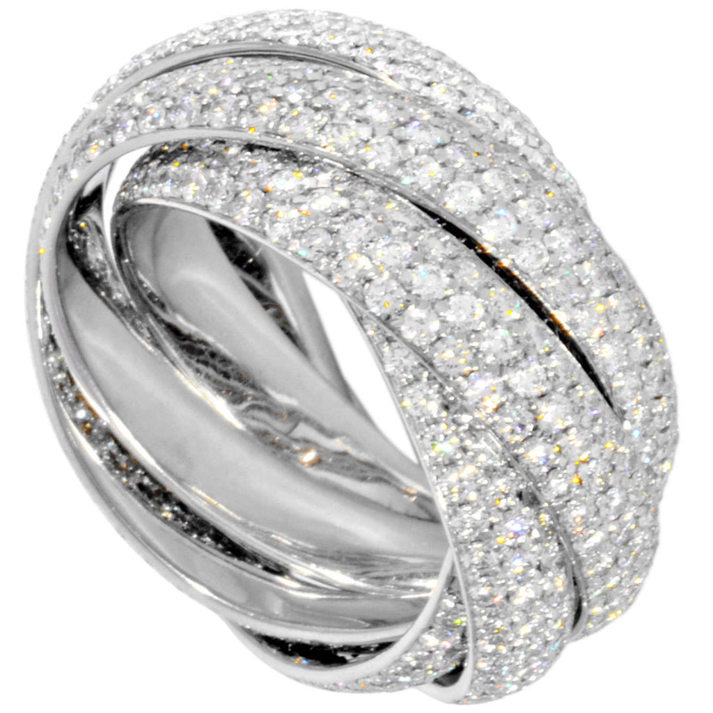 Band Ring 18K White Gold