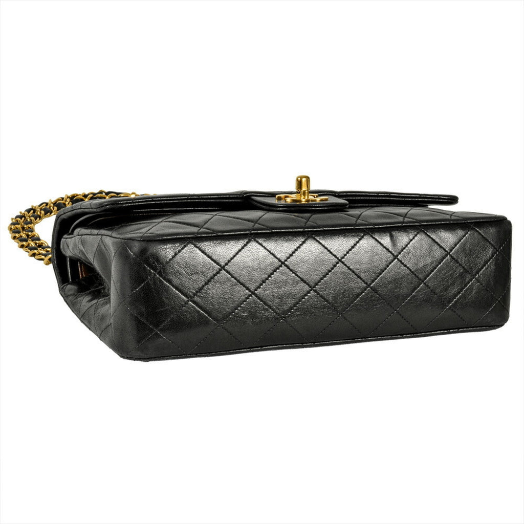 Vintage Classic Double Flap Bag Quilted Lambskin Medium