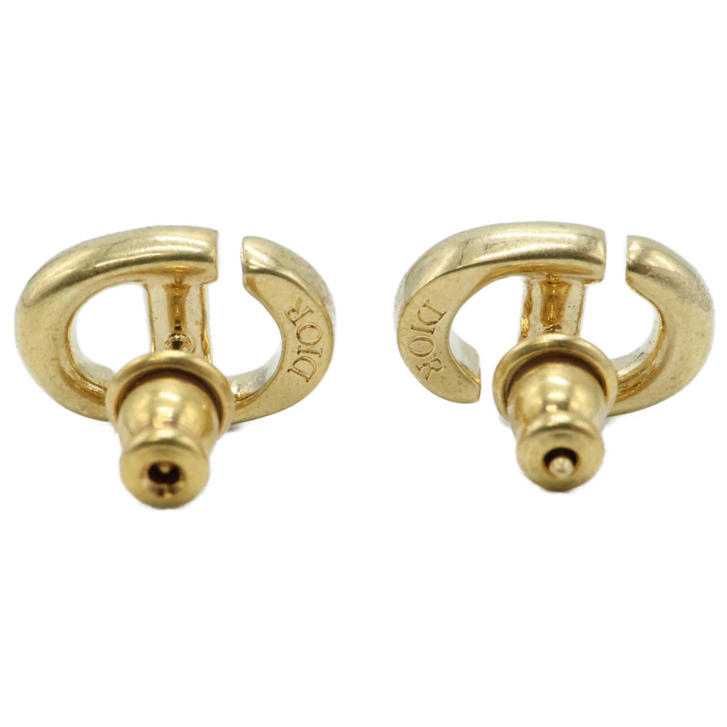 Earrings Stud Gold-Tone Metal