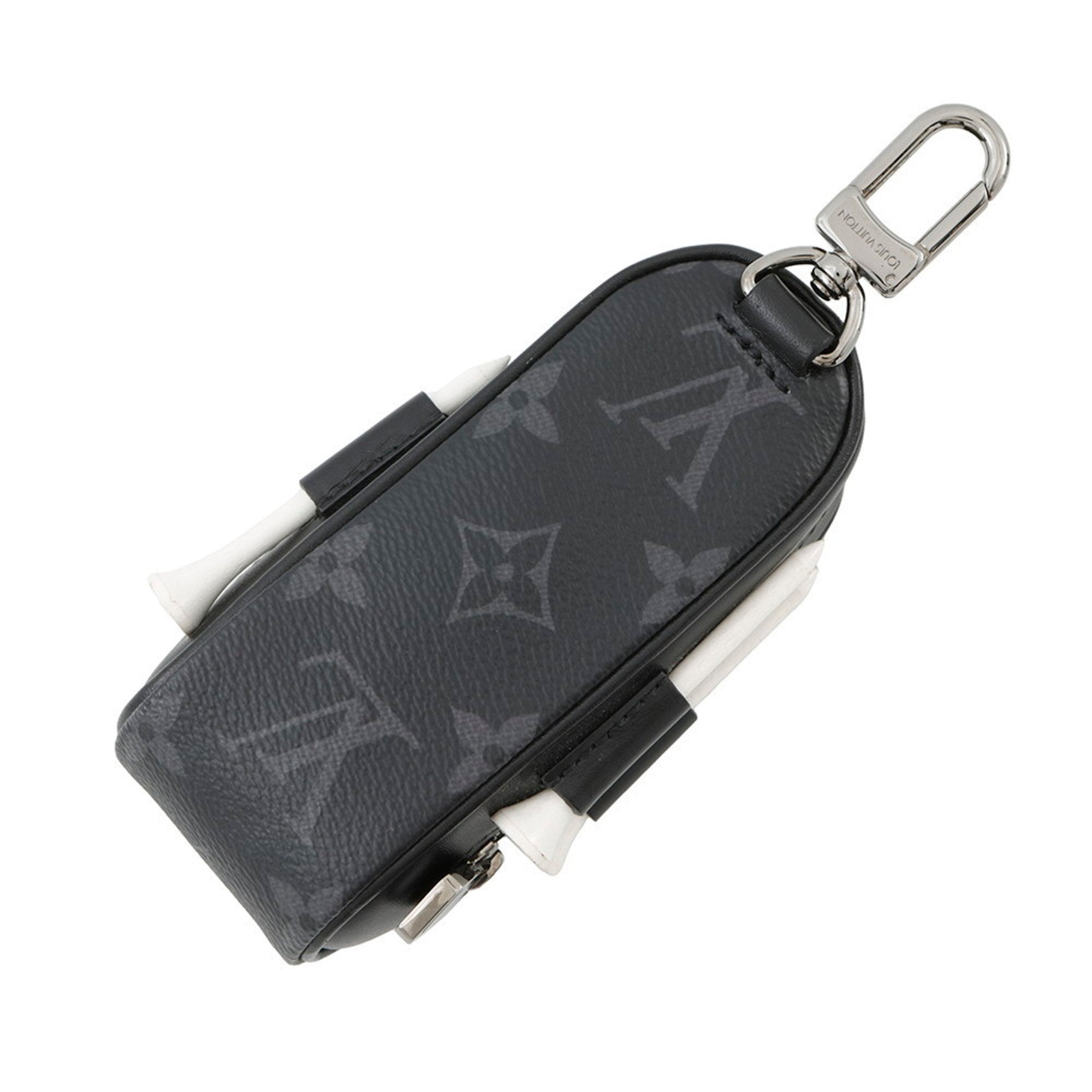 S Lock Vertical Wearable Wallet Monogram Eclipse Canvas