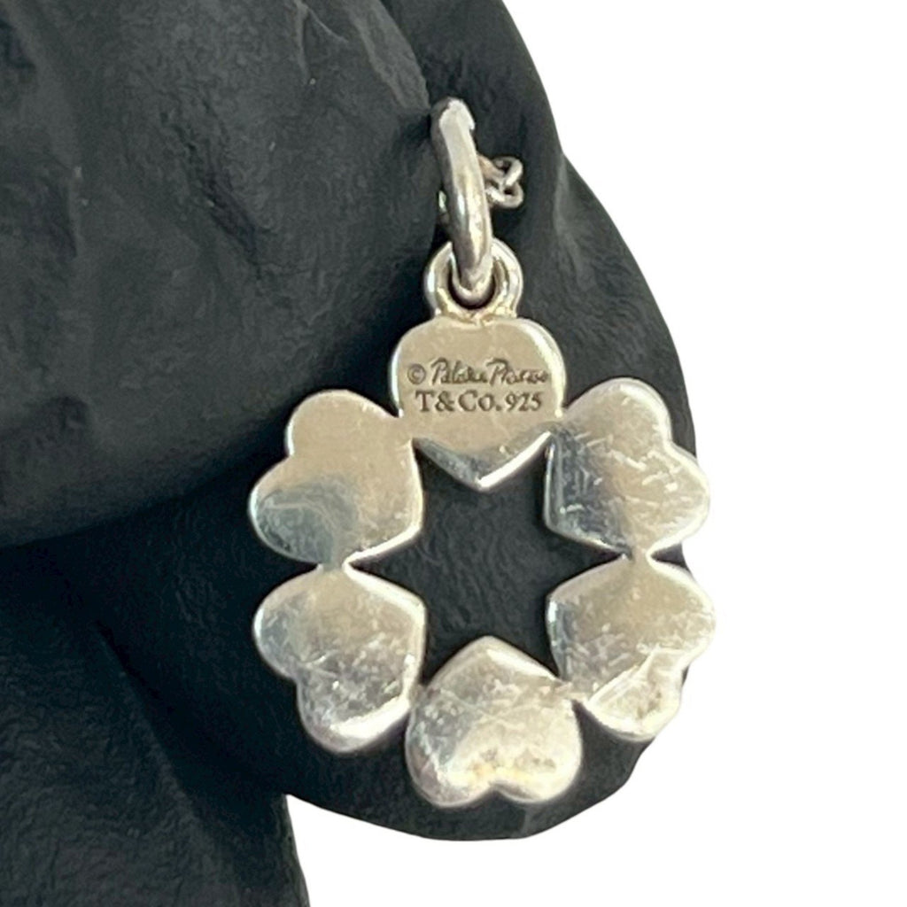 Crown Of Hearts Pendant Necklace Sterling Silver