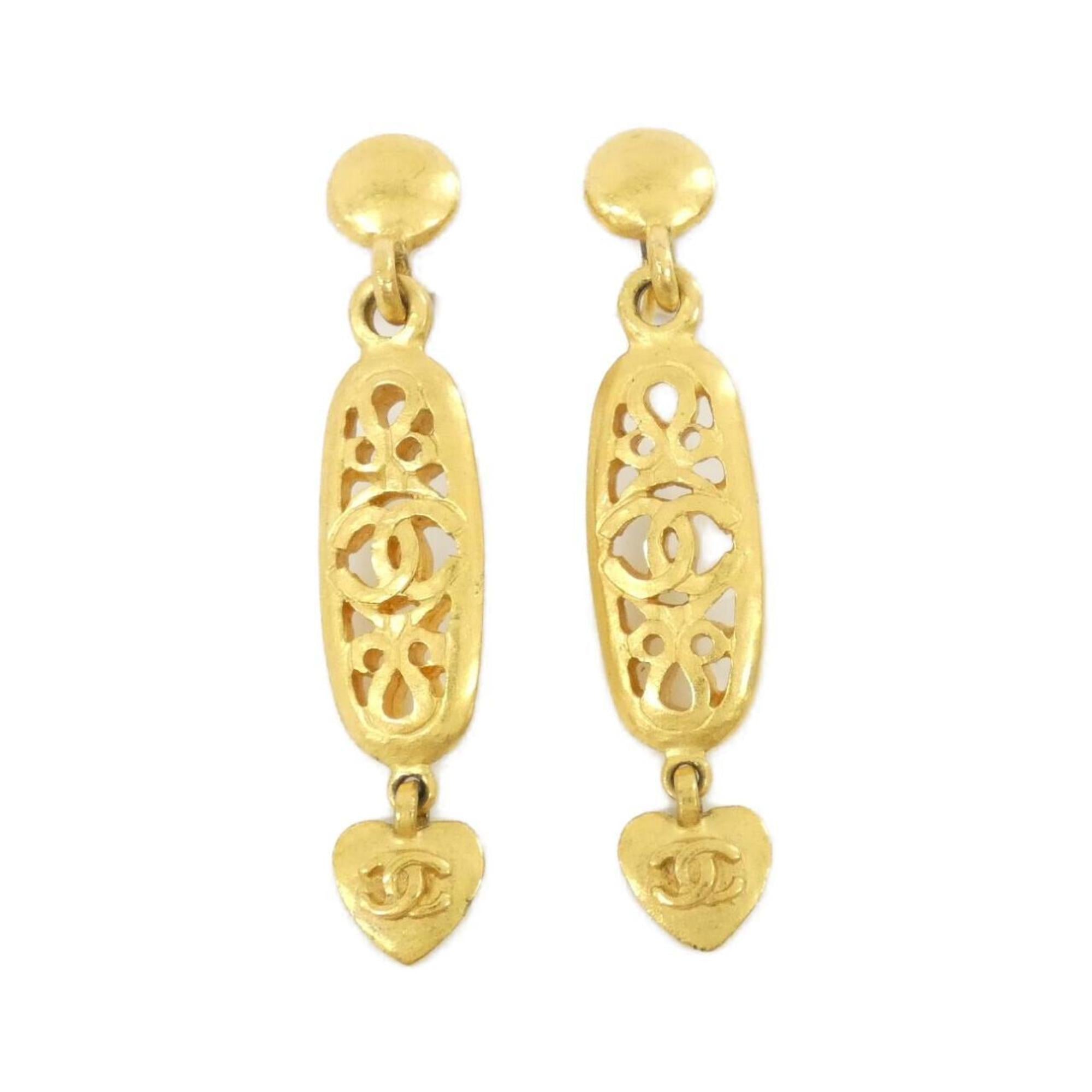 Clip-On Earrings Clip-On Gold-Tone Metal