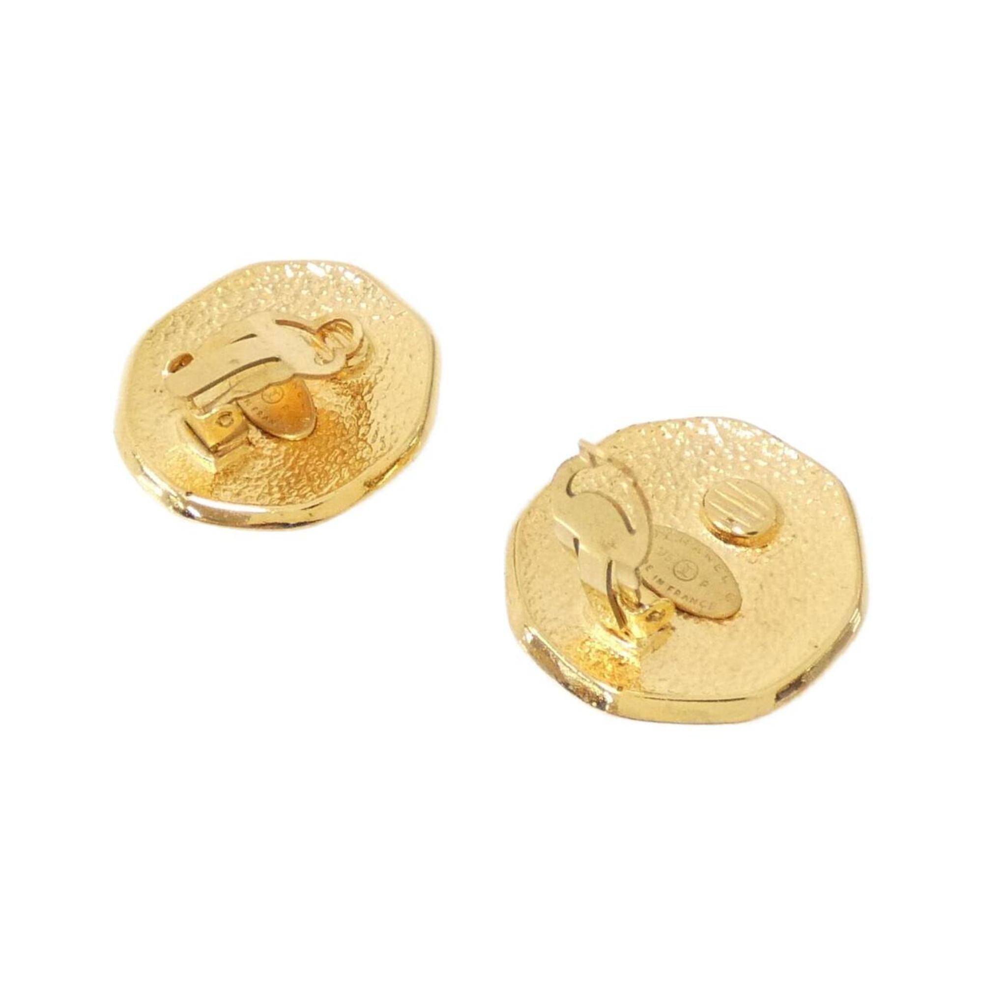 Clip-On Earrings Clip-On Gold-Tone Metal