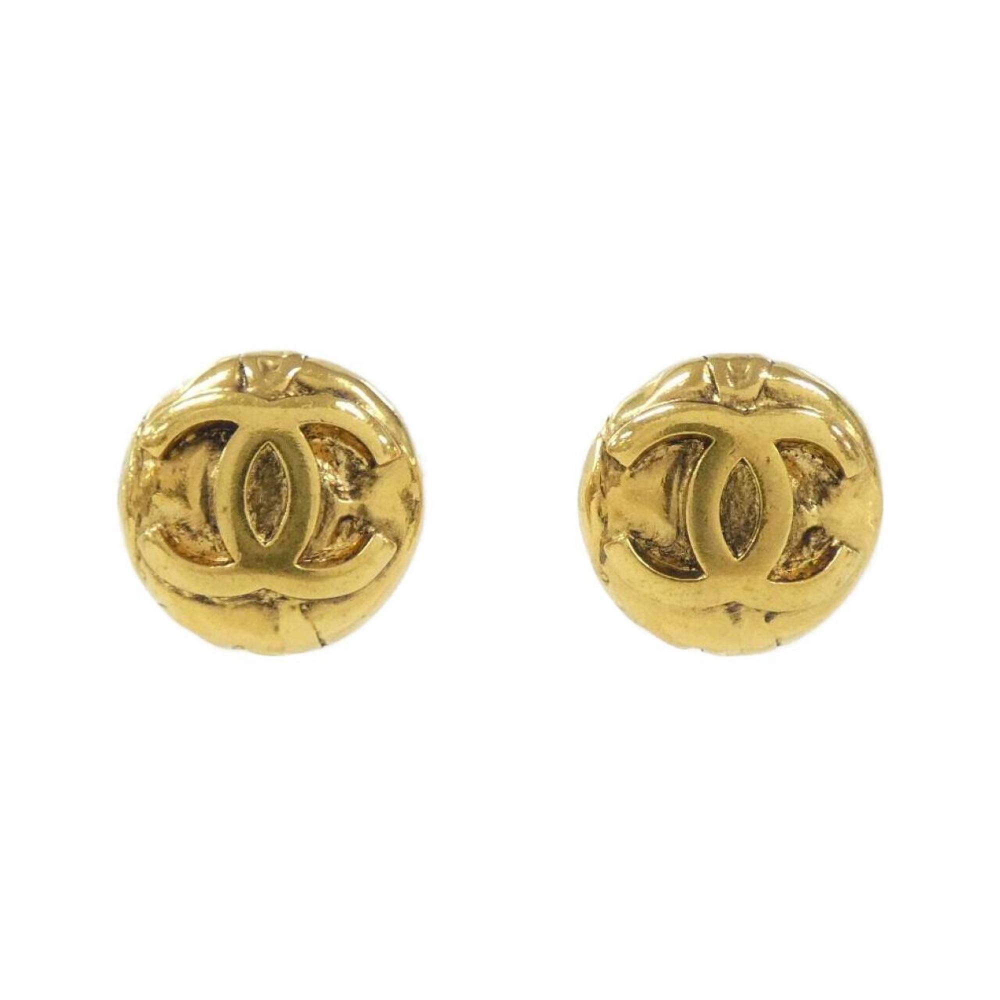 Earrings Gold-Tone Metal