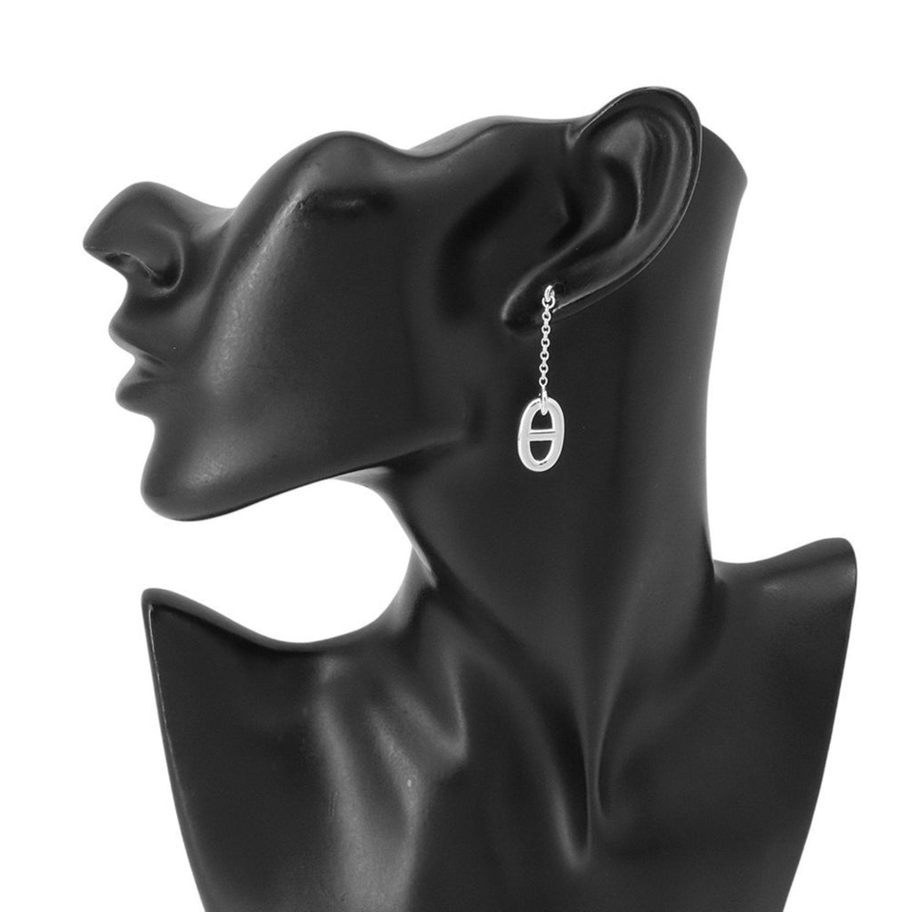 Kara Drop Earrings Sterling Silver Medium Sterling Silver