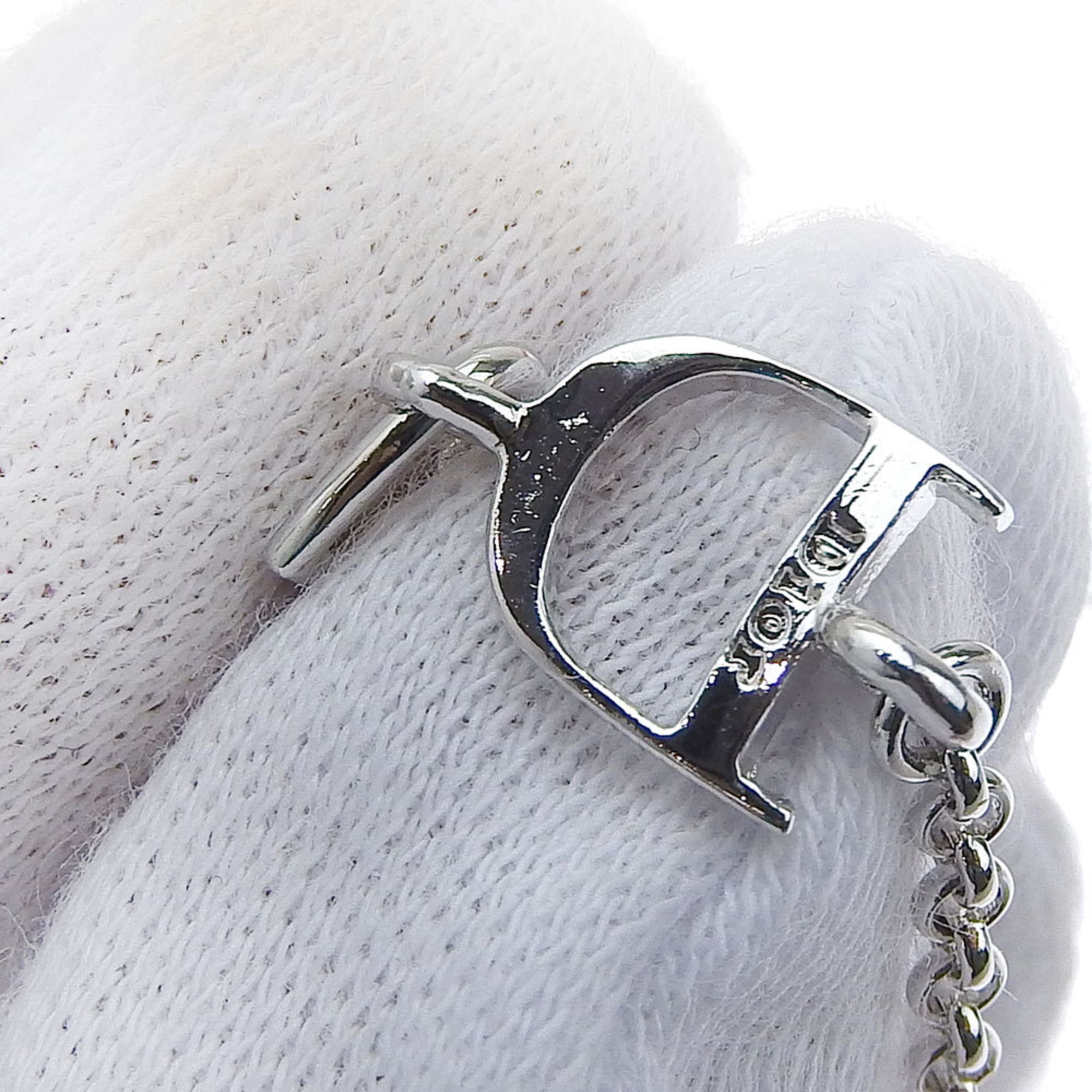 Bracelet Metal with Rhinestone Heart