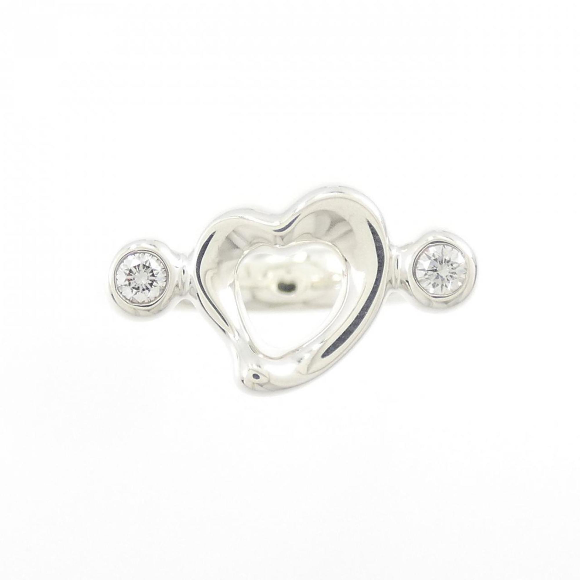Open Heart Ring Sterling Silver