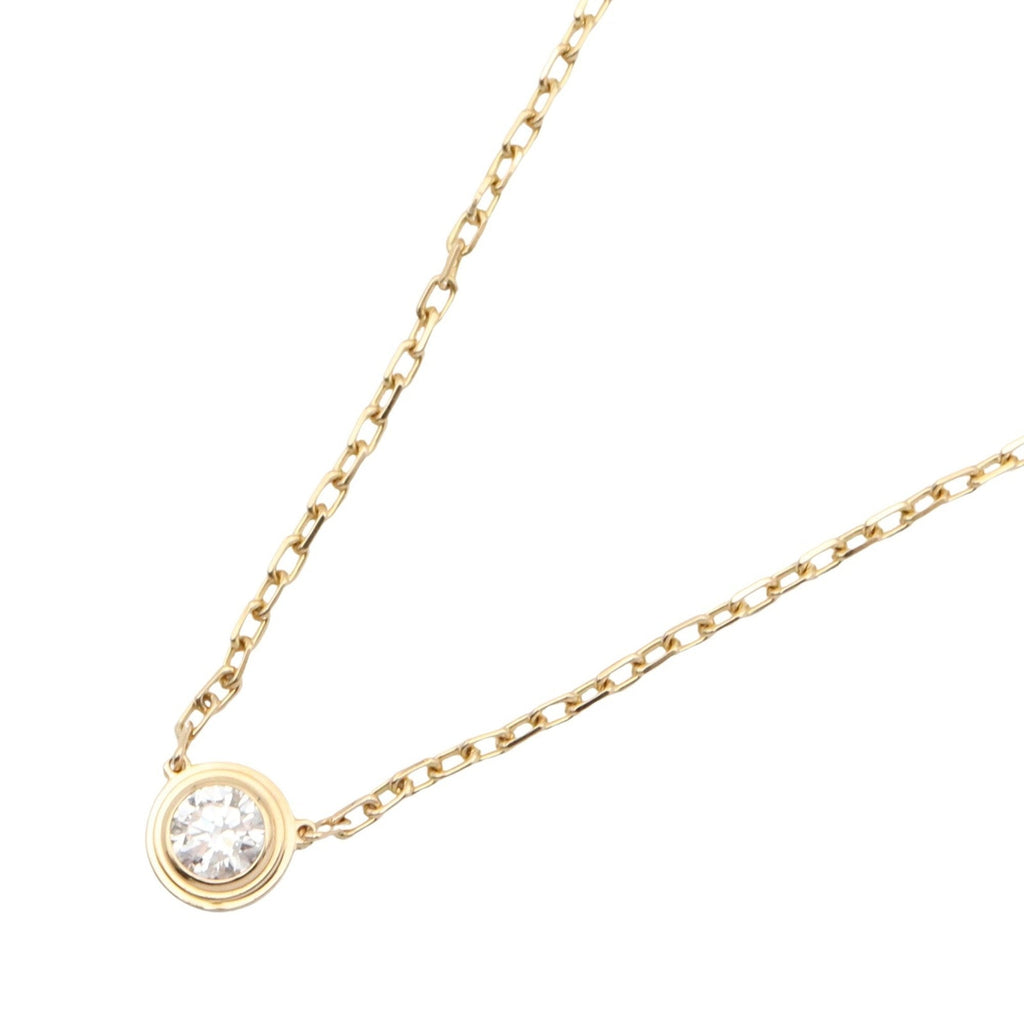 Pendant Necklace 18K Yellow Gold With Diamond