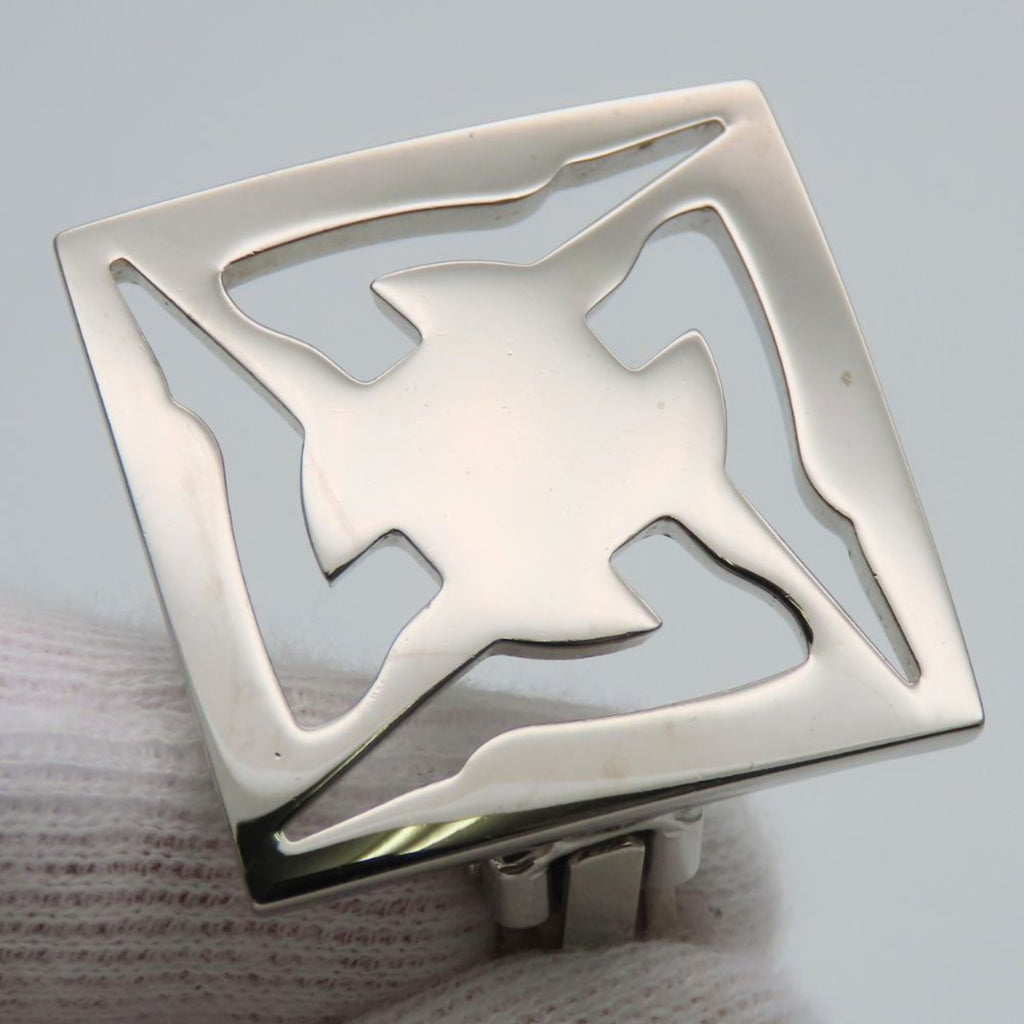 Clip-On Earrings Clip-On Silver-Tone Metal