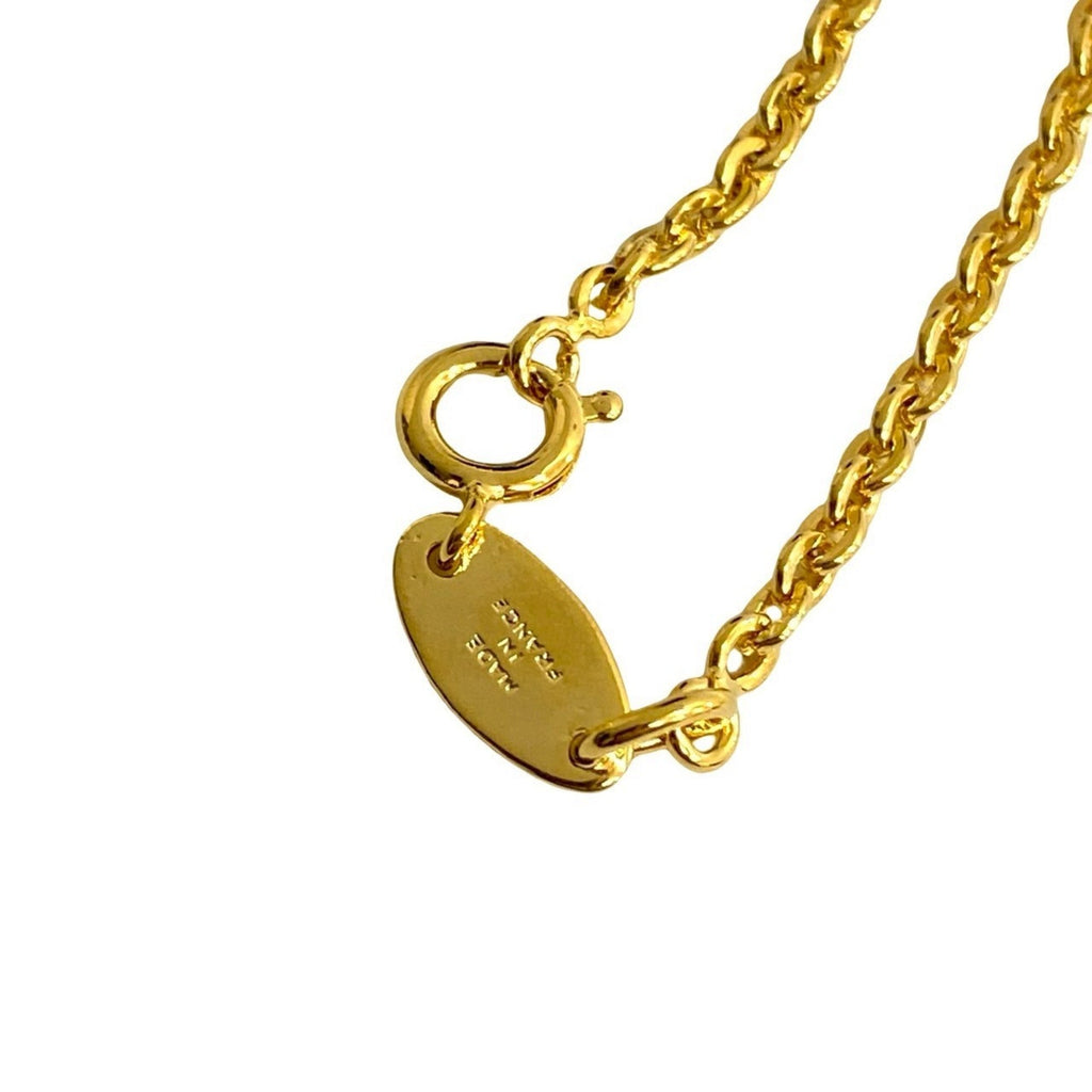 CC Logo Pendant Necklace Metal