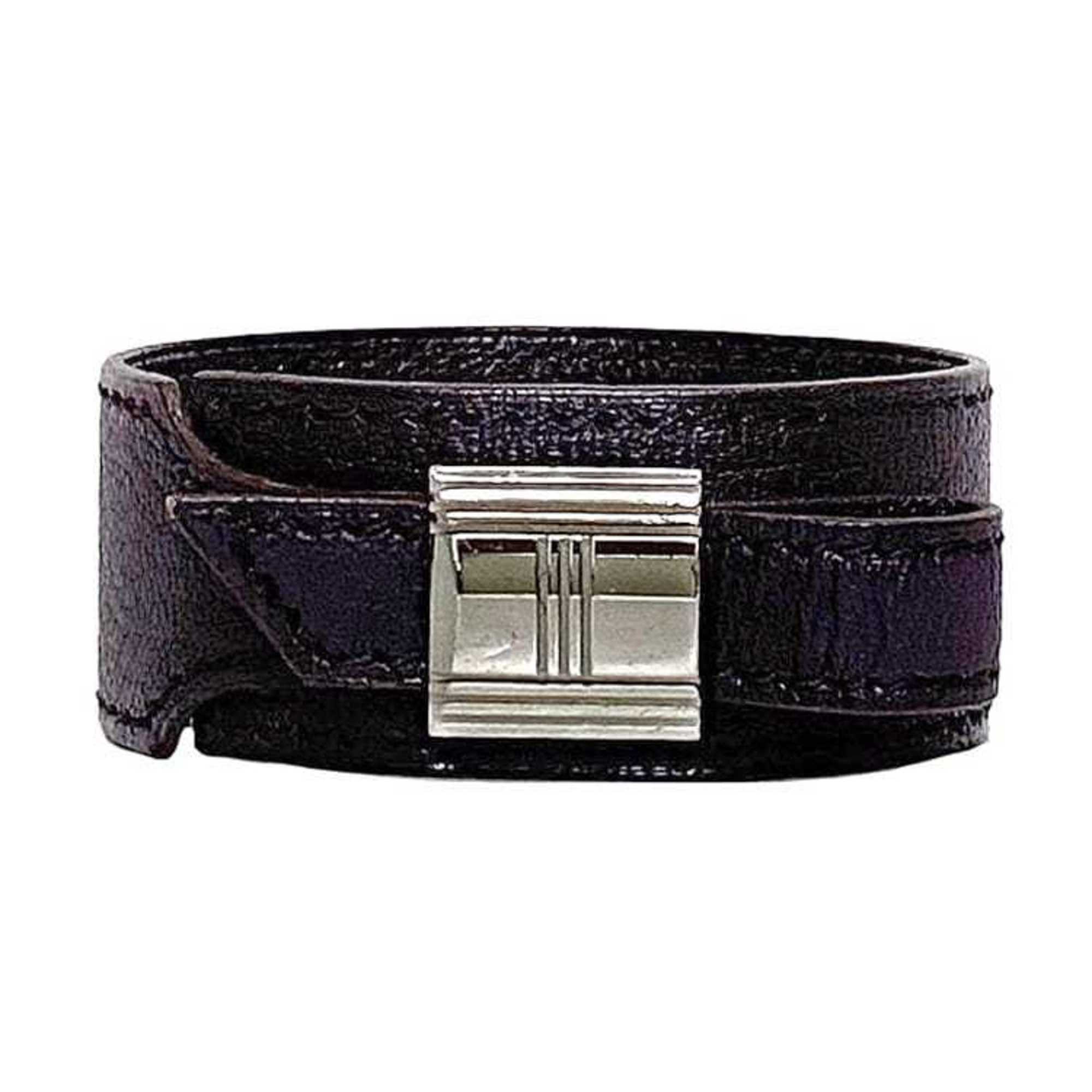 Bracelet Purple Leather