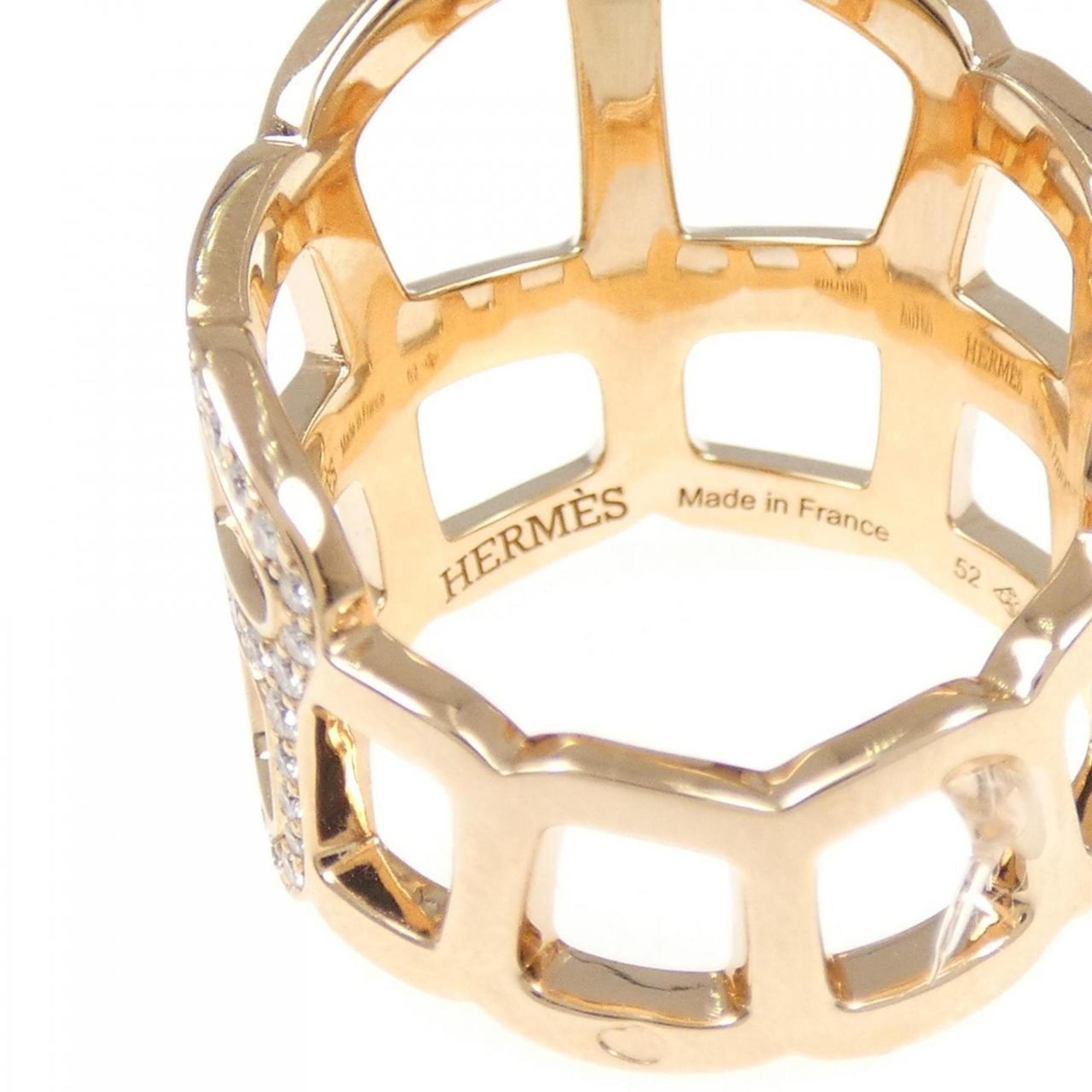 Ring 18K Rose Gold with Diamond