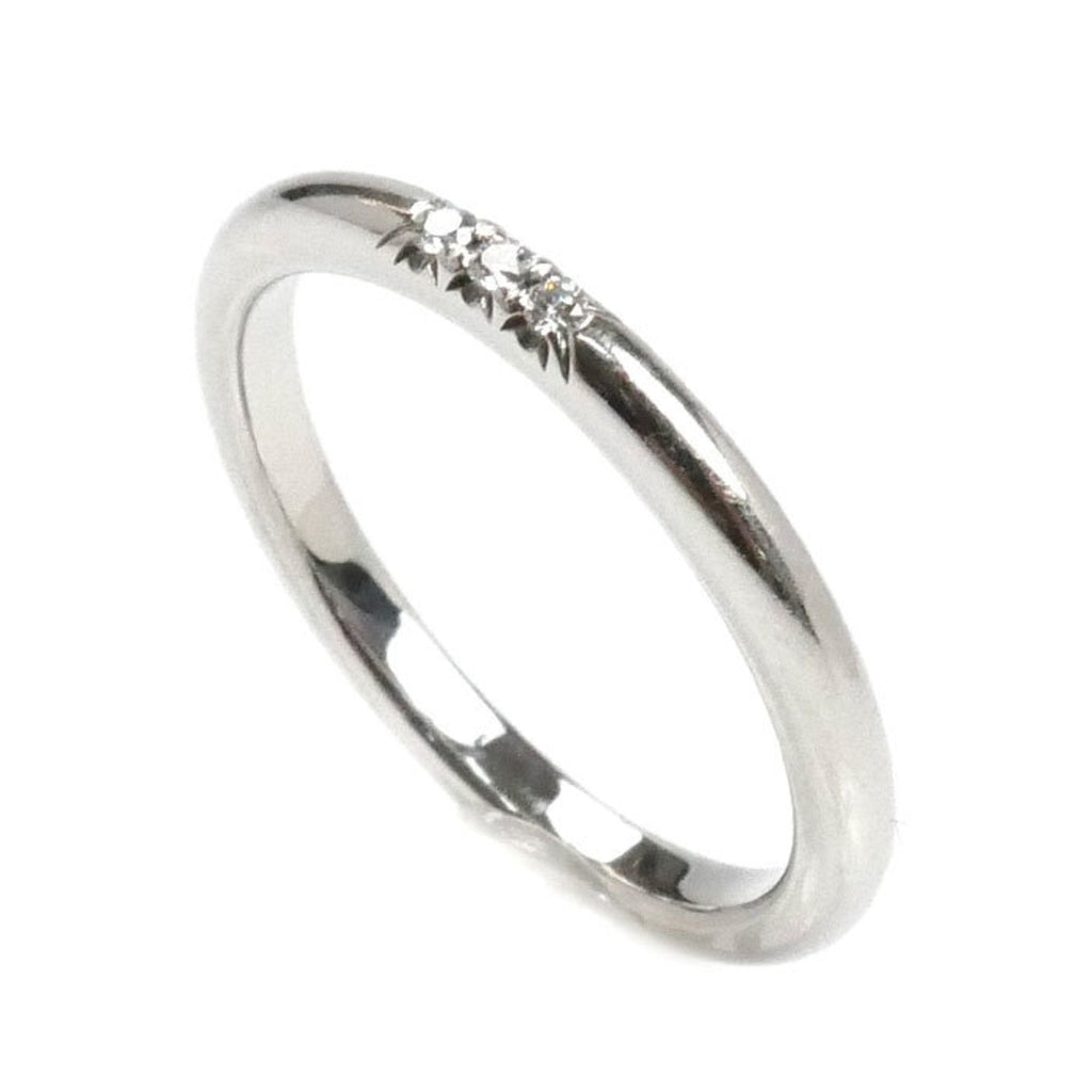 Platinum Ring with Diamond