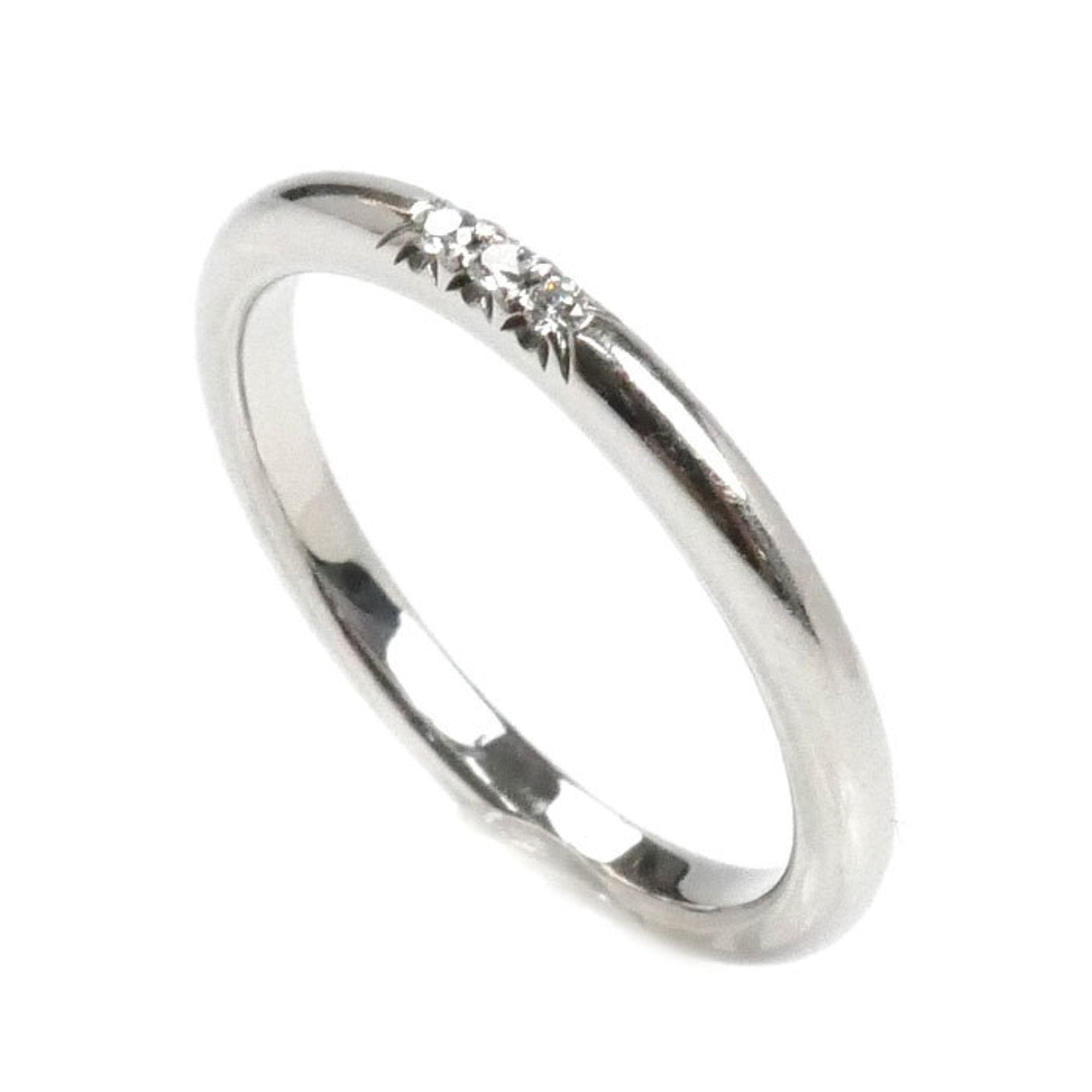 Platinum Ring with Diamond