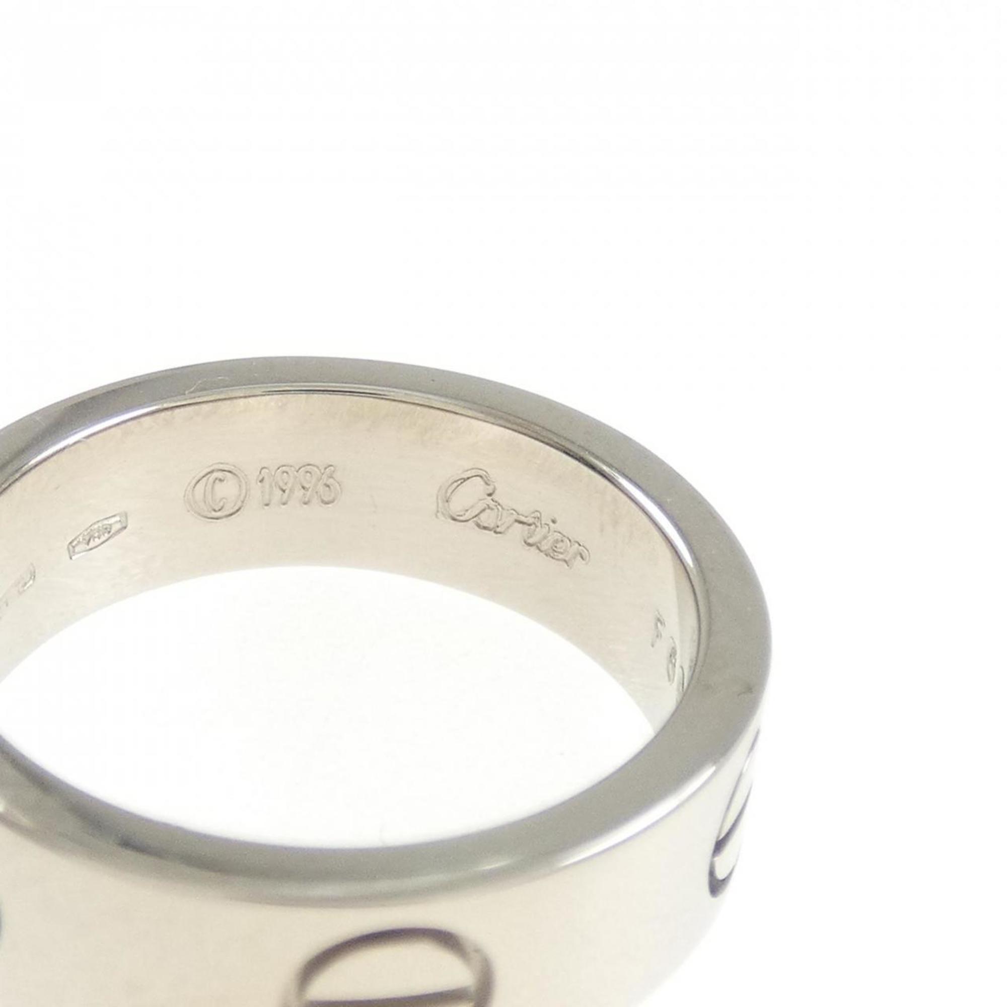 Love Ring 18K White Gold