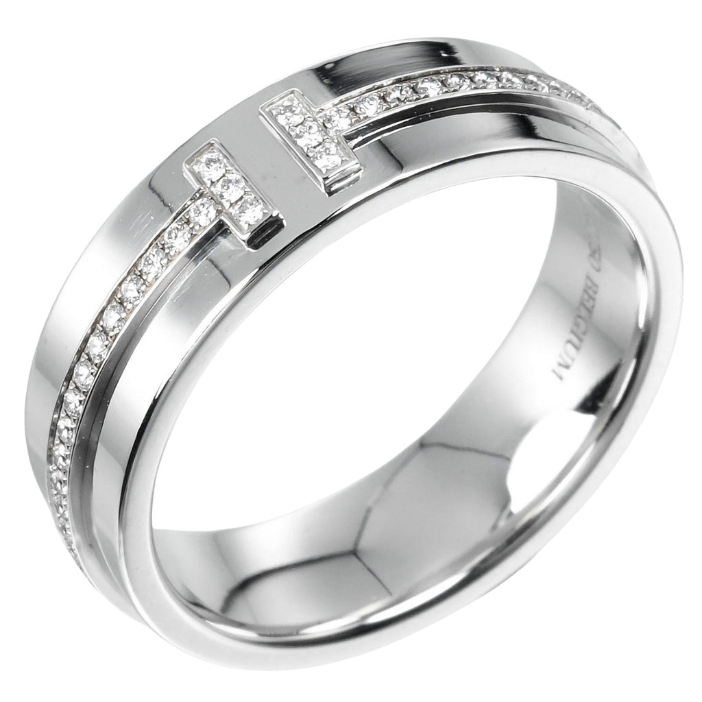 Ring 18K White Gold with Diamond
