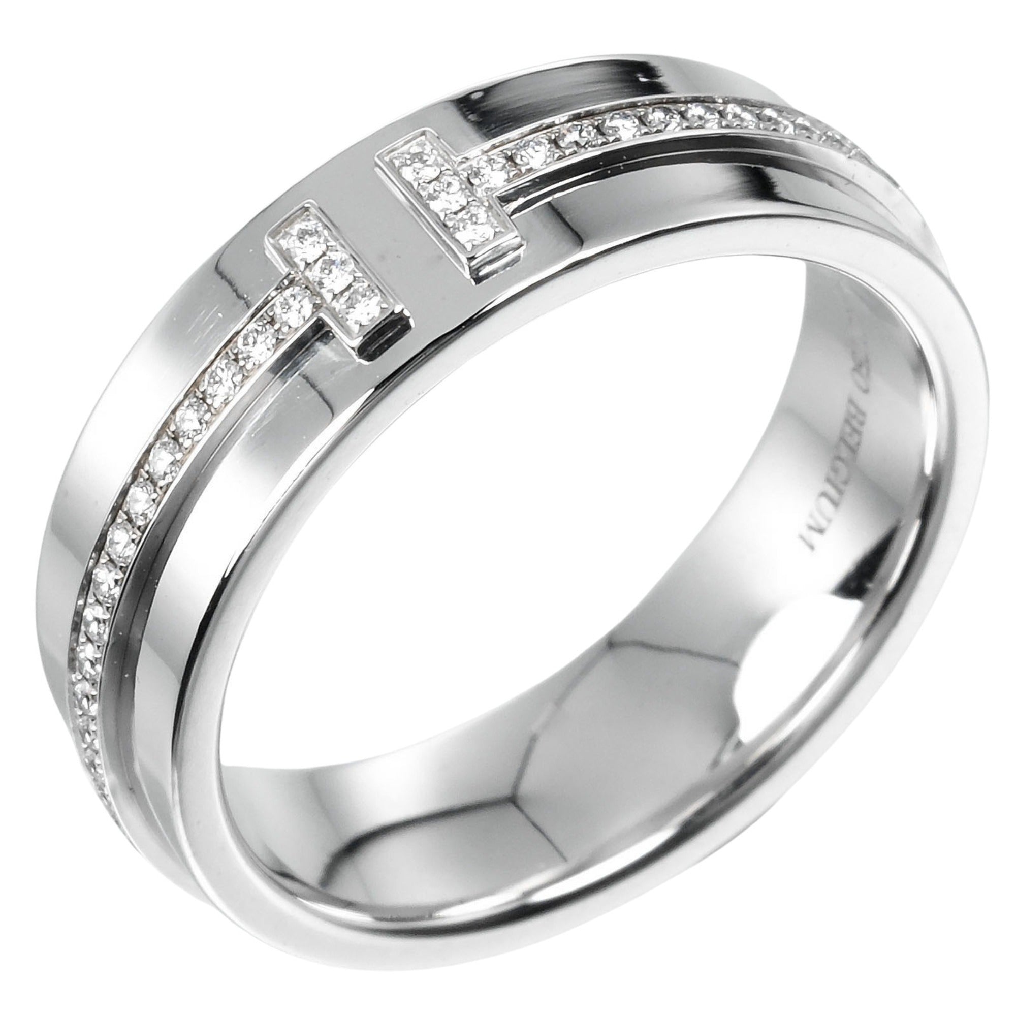 Ring 18K White Gold with Diamond