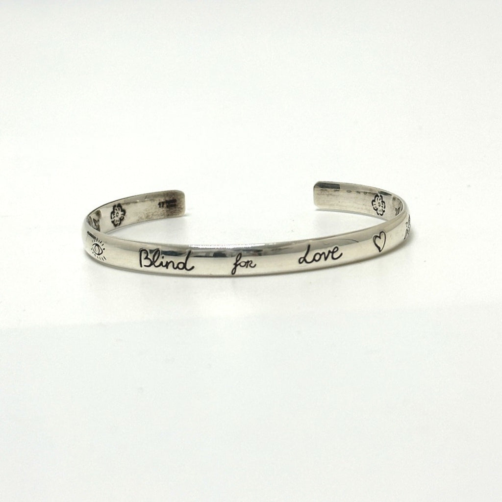 Blind for Love Bracelet Sterling Silver
