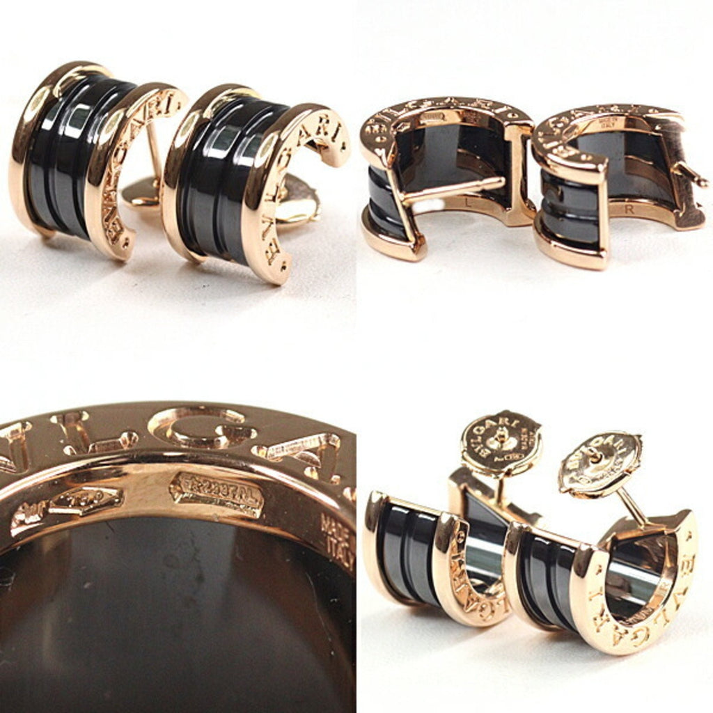 B.Zero1 Earrings Ceramic and 18K Rose Gold Ceramic and 18K Rose Gold