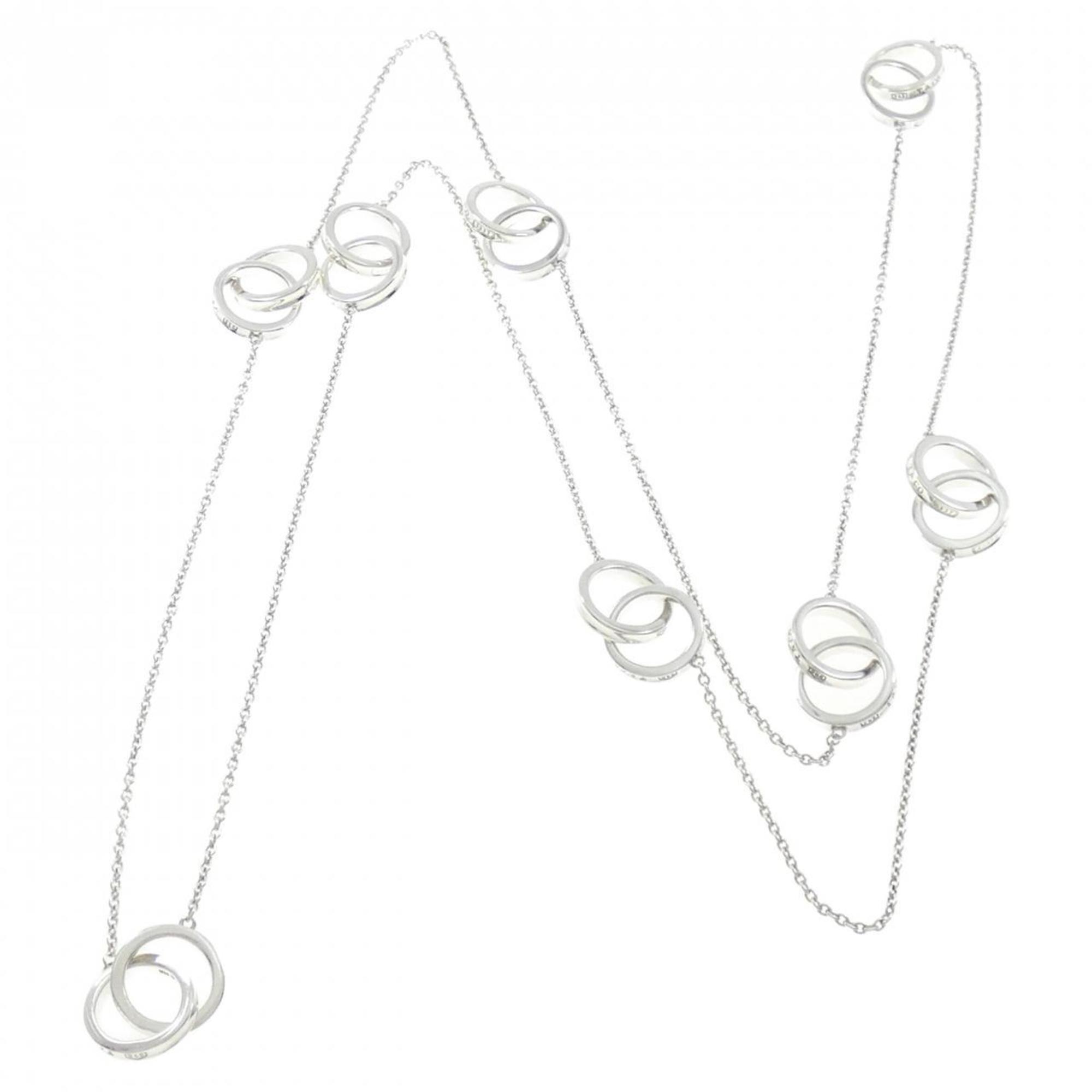 1837 Interlocking Pendant Necklace Sterling Silver