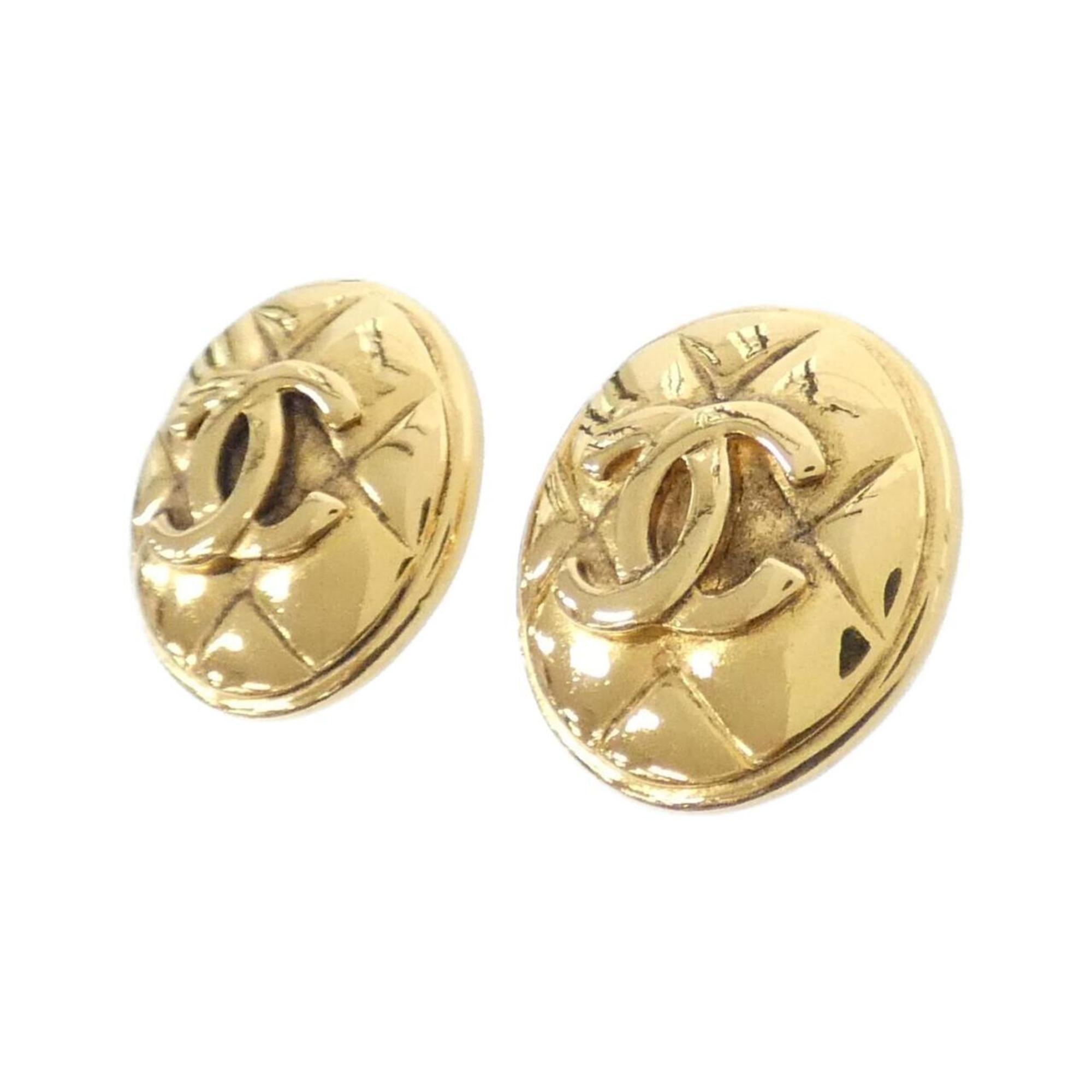 Earrings Gold-Tone Metal