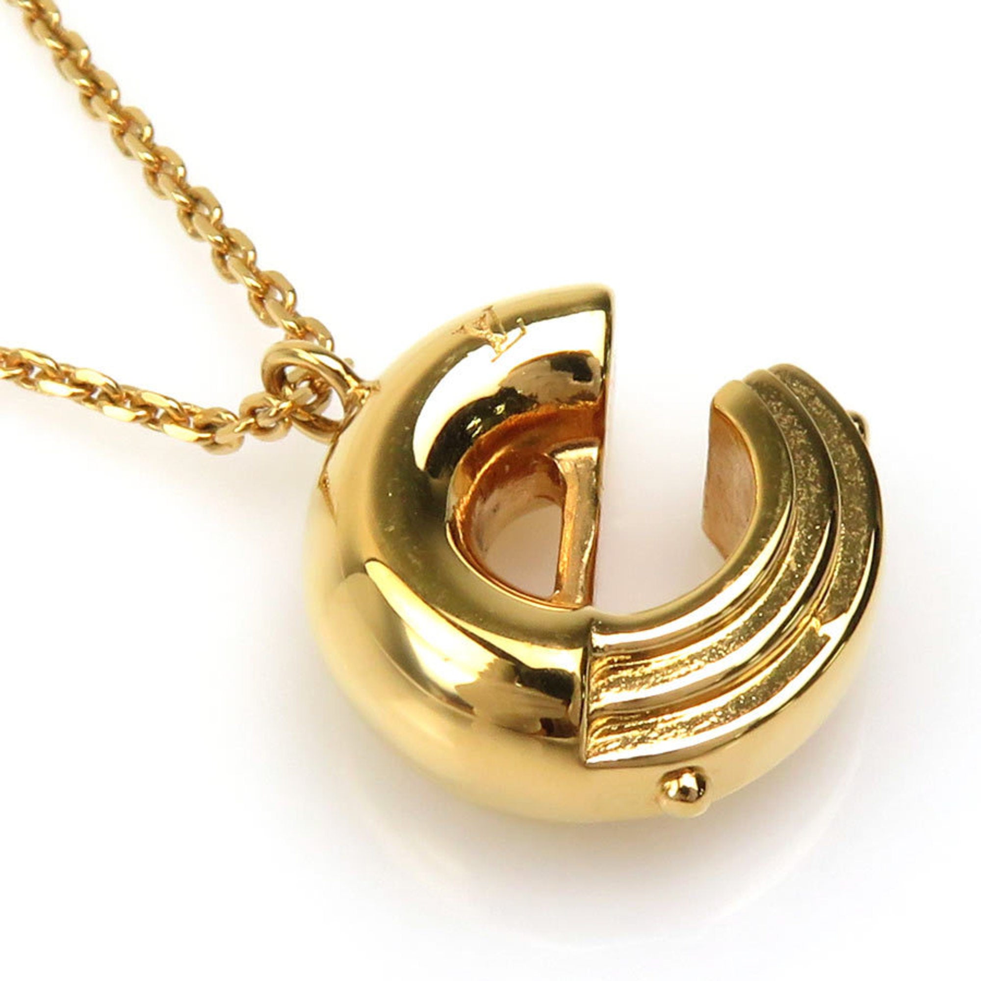 Pendant Necklace Metal Gold