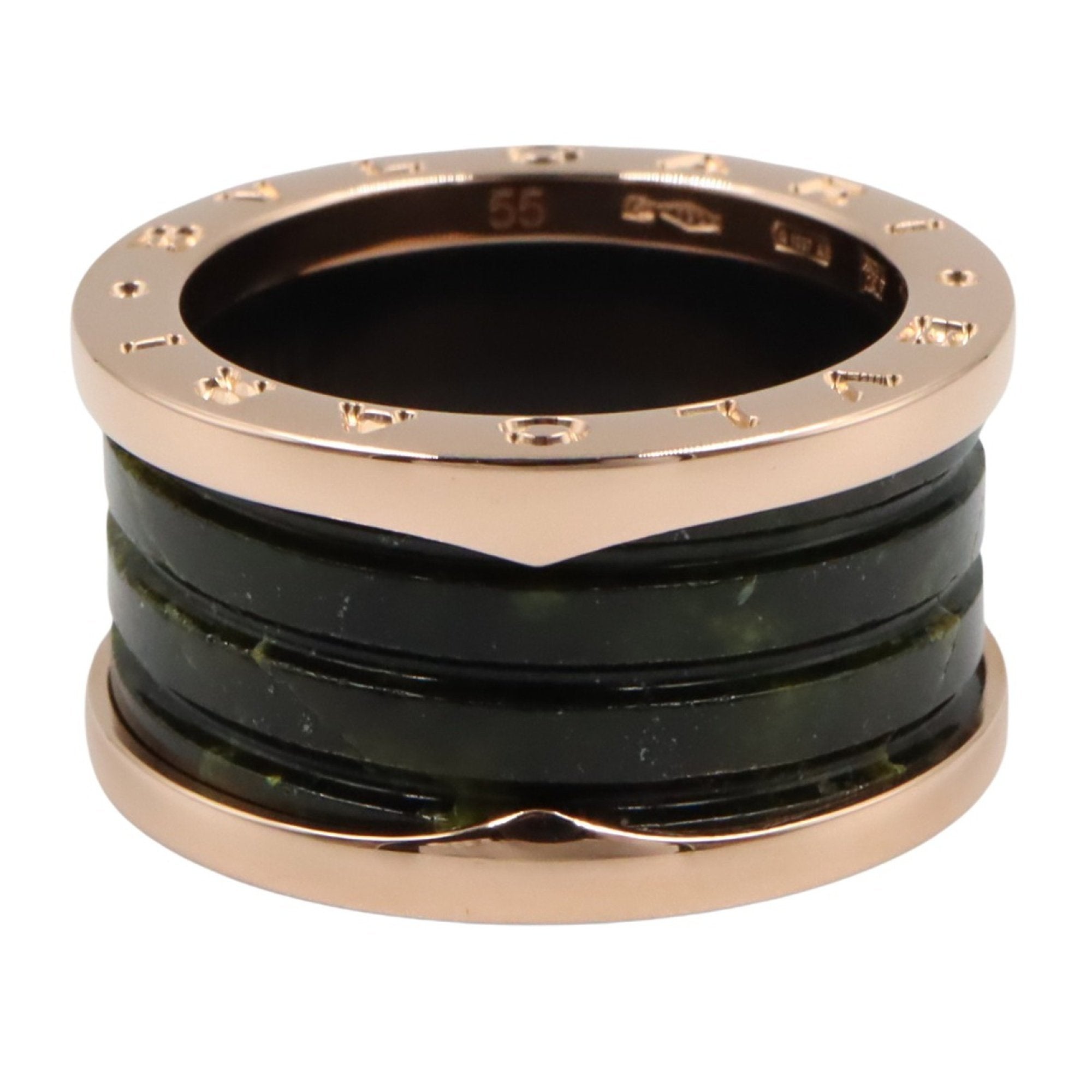 B.Zero1 Ring 18K Rose Gold and Ceramic