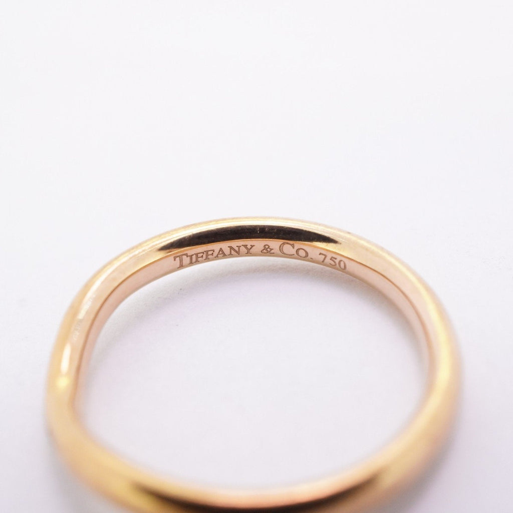 Band Ring 18K Rose Gold with Diamond