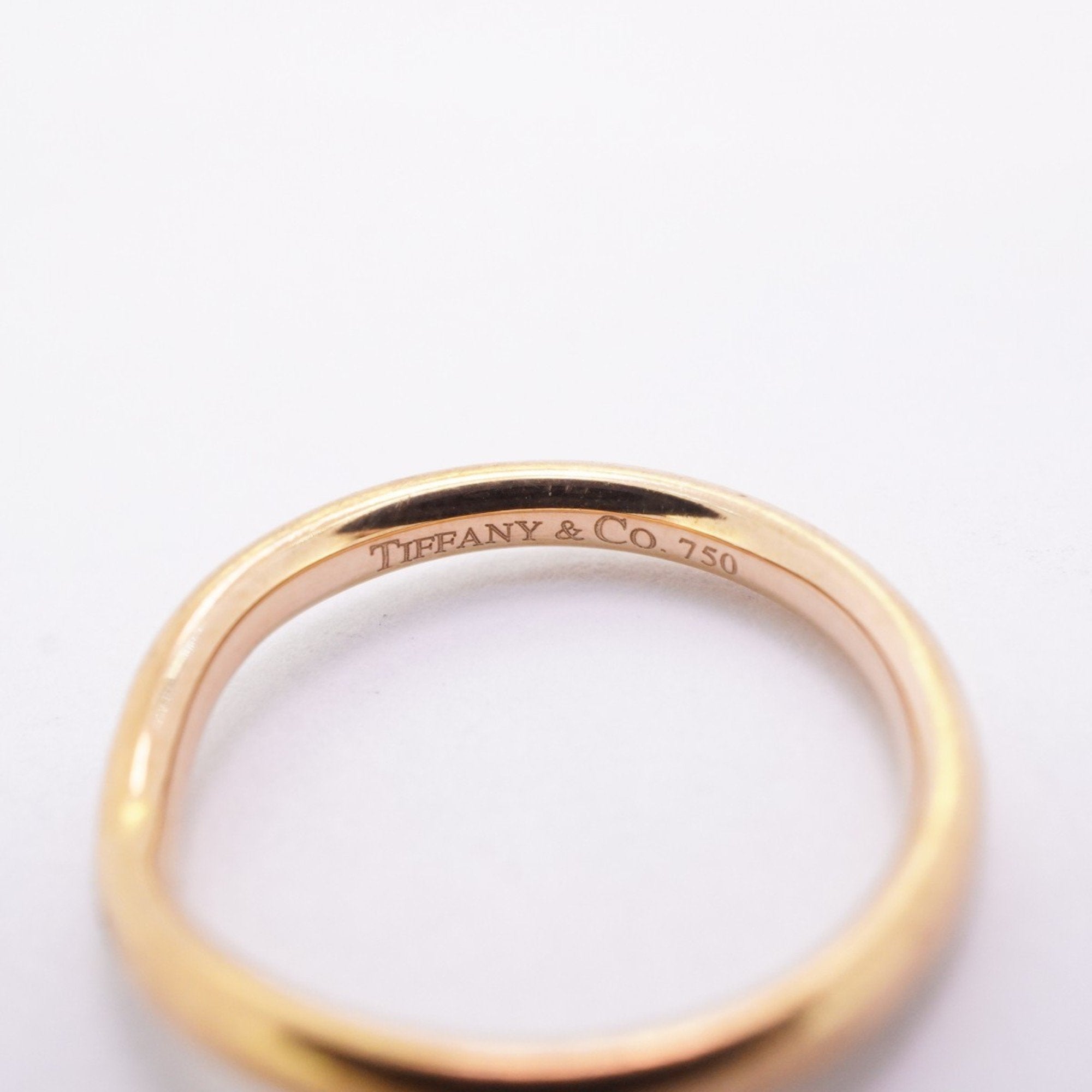 Band Ring 18K Rose Gold with Diamond